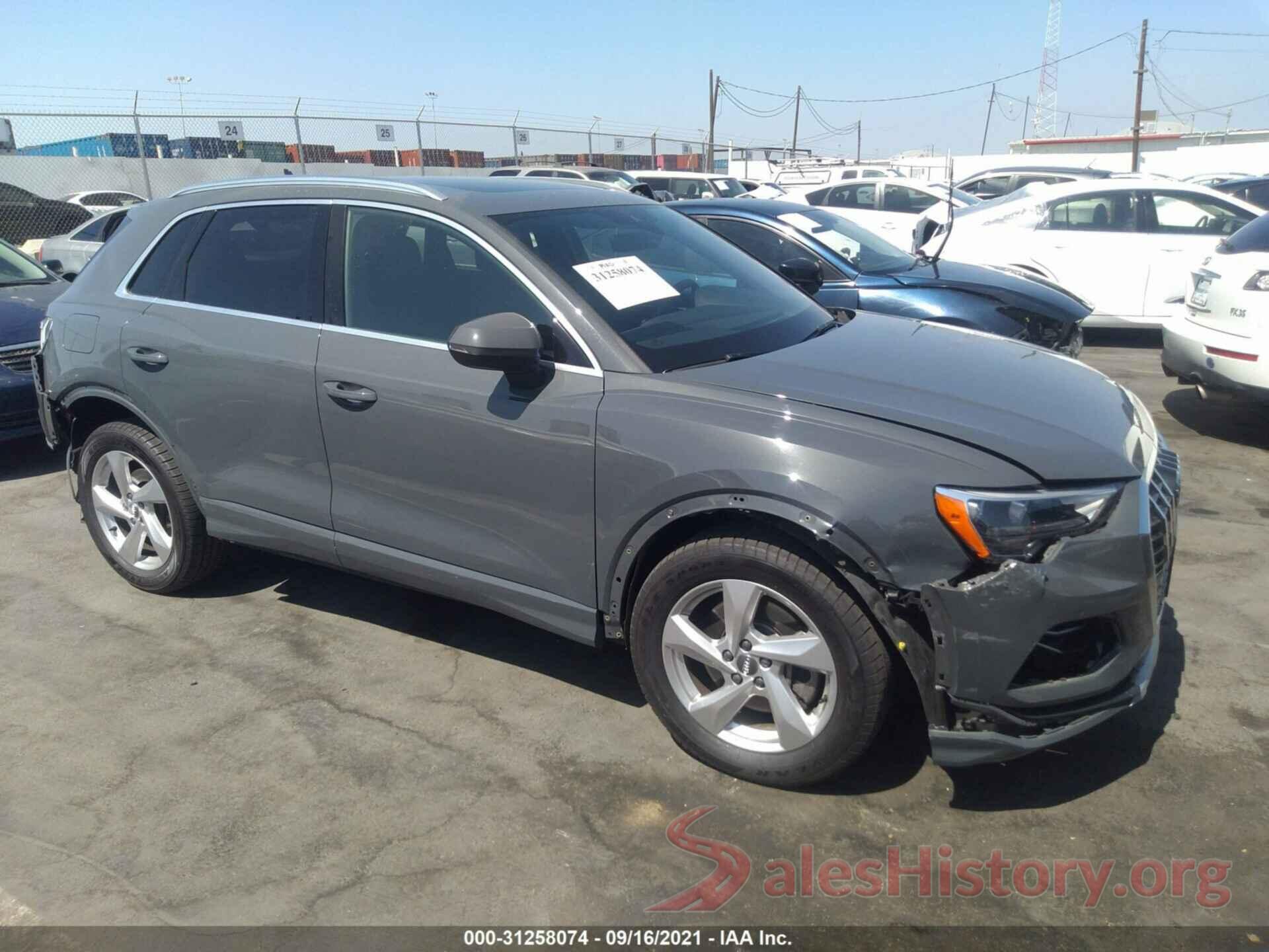 WA1AECF39L1021379 2020 AUDI Q3