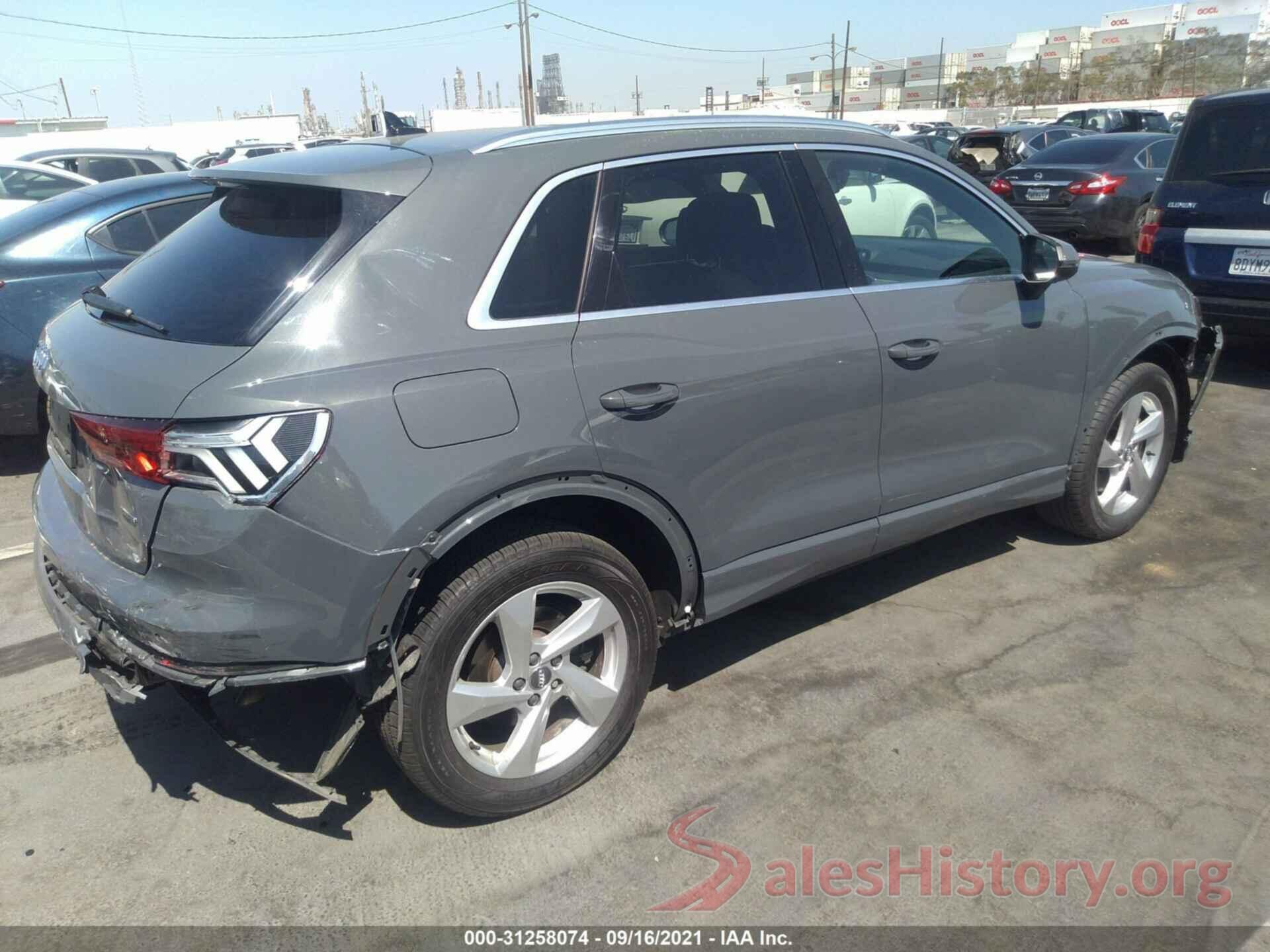 WA1AECF39L1021379 2020 AUDI Q3