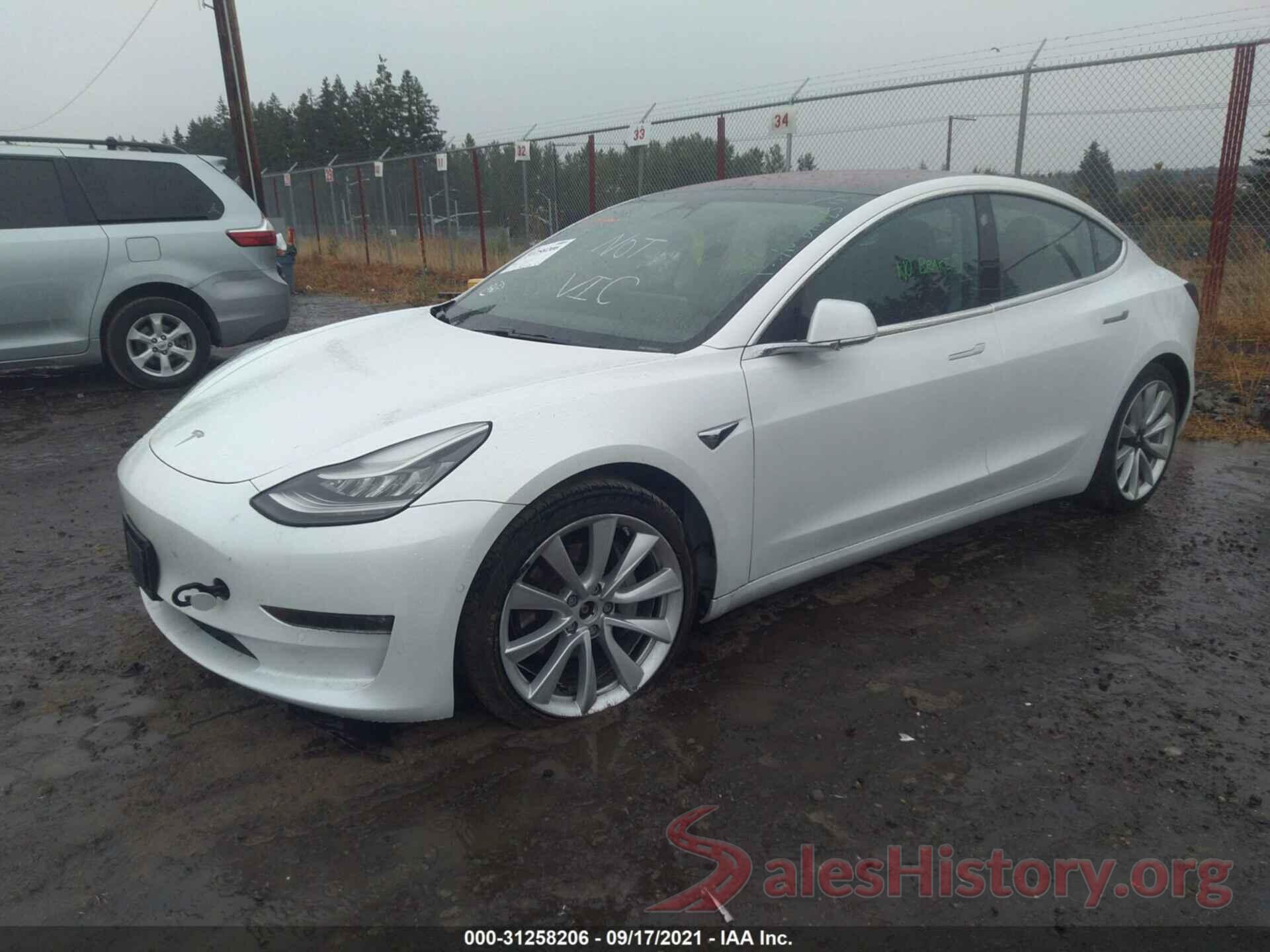 5YJ3E1EB3JF151285 2018 TESLA MODEL 3