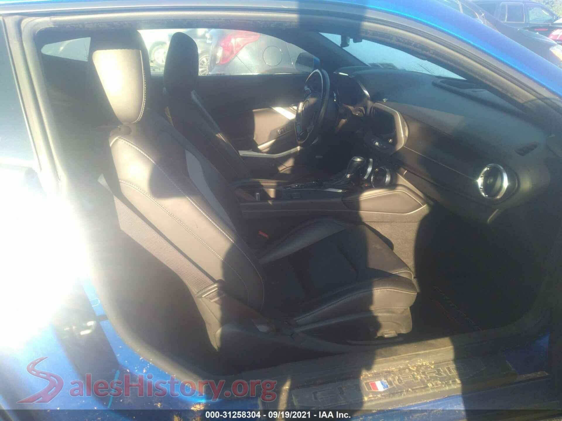 2016 CHEVROLET CAMARO VIN 1G1FH1R74G0170857, rear view