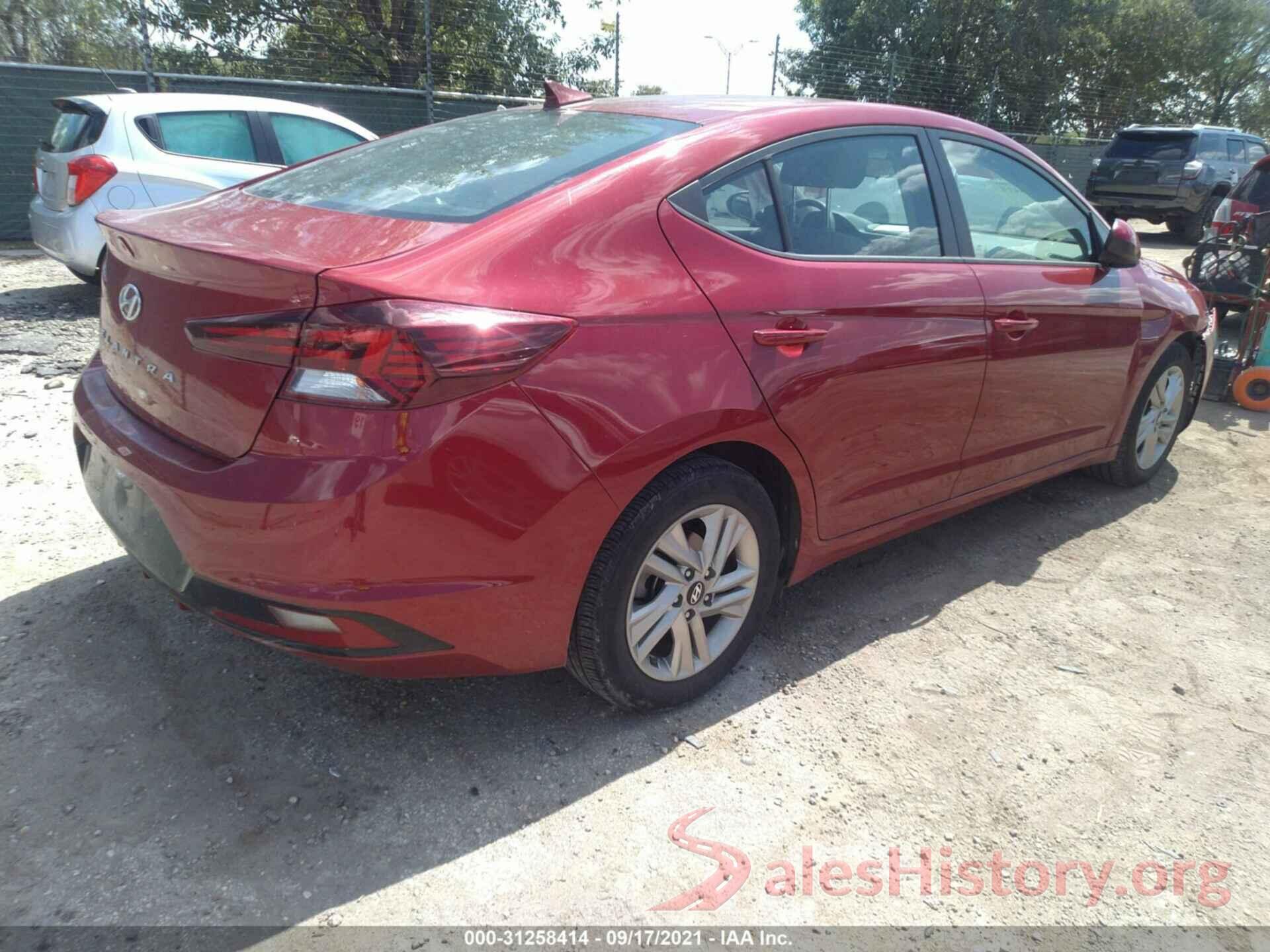 KMHD84LF0KU772670 2019 HYUNDAI ELANTRA