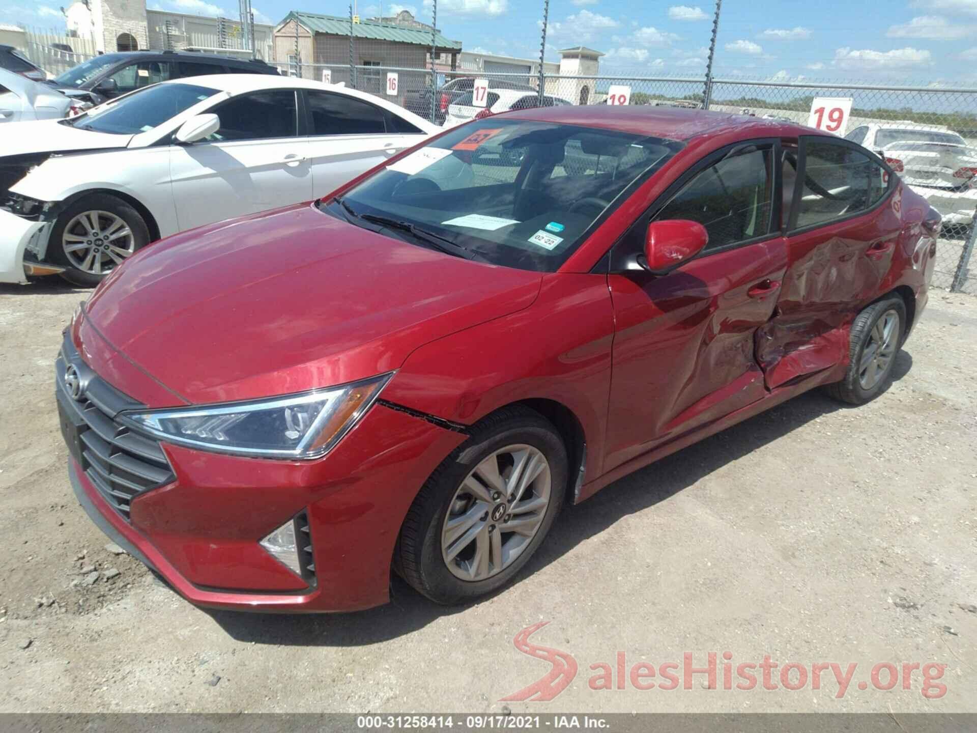 KMHD84LF0KU772670 2019 HYUNDAI ELANTRA