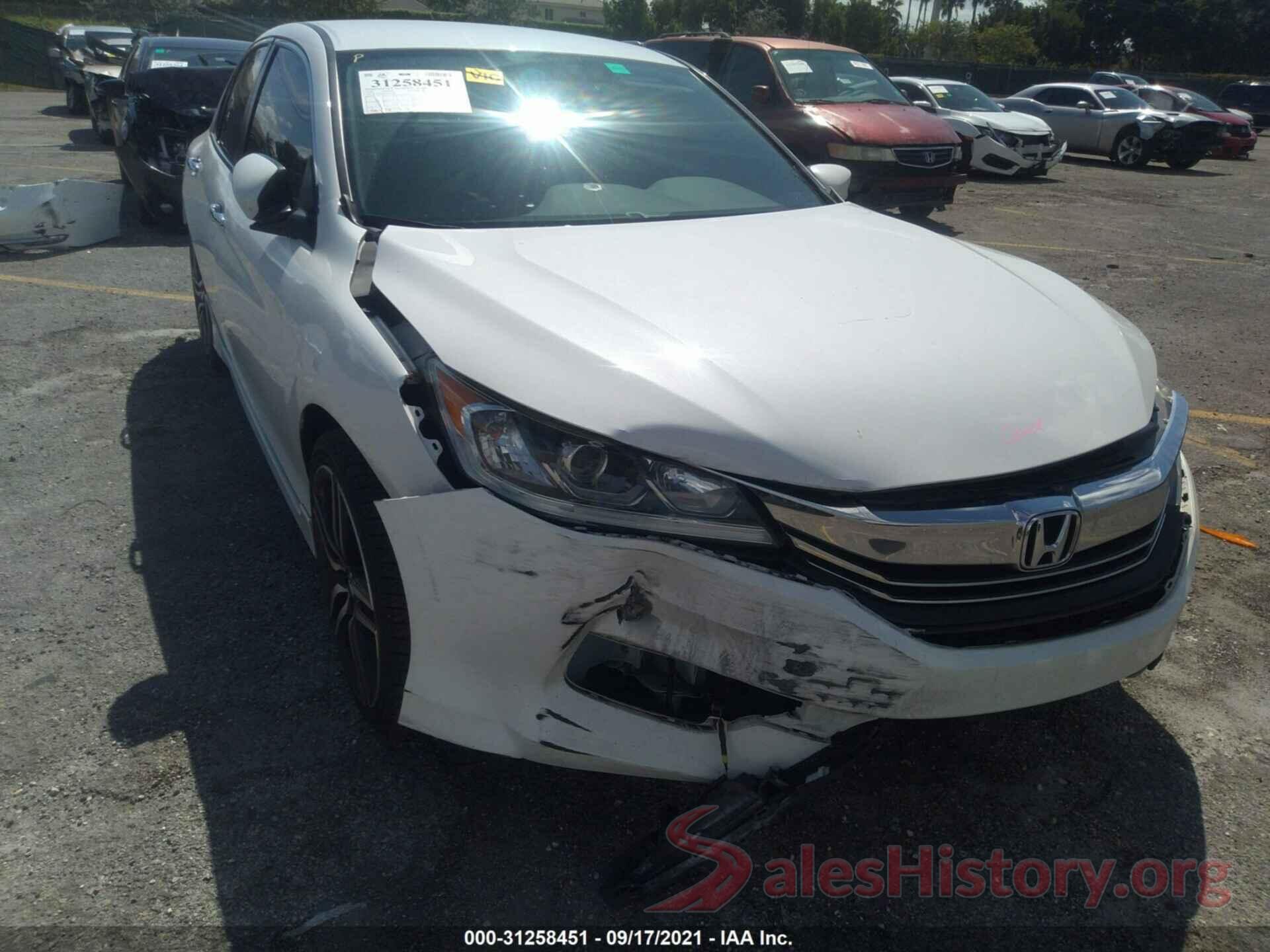 1HGCR2F5XGA091981 2016 HONDA ACCORD SEDAN