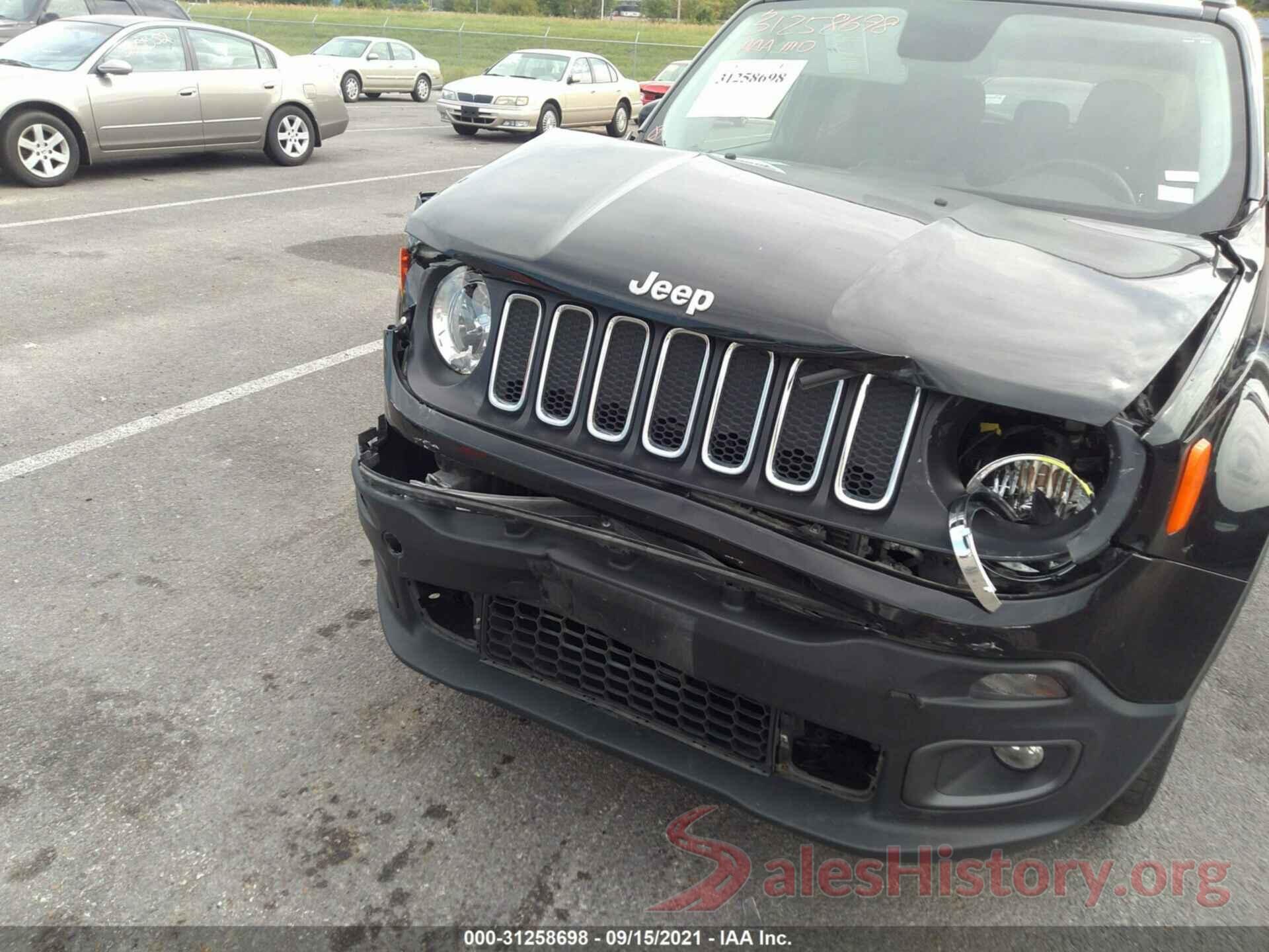 ZACCJBBT3GPE36231 2016 JEEP RENEGADE