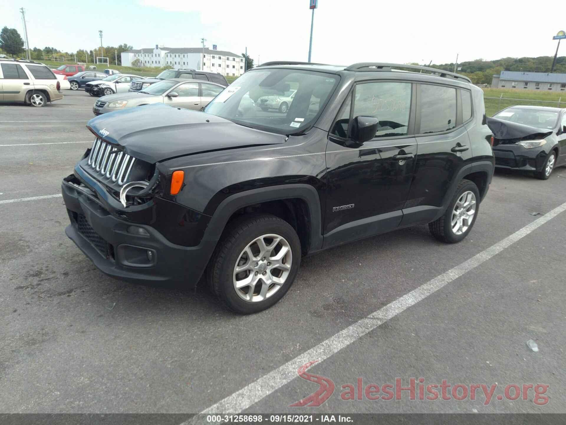 ZACCJBBT3GPE36231 2016 JEEP RENEGADE