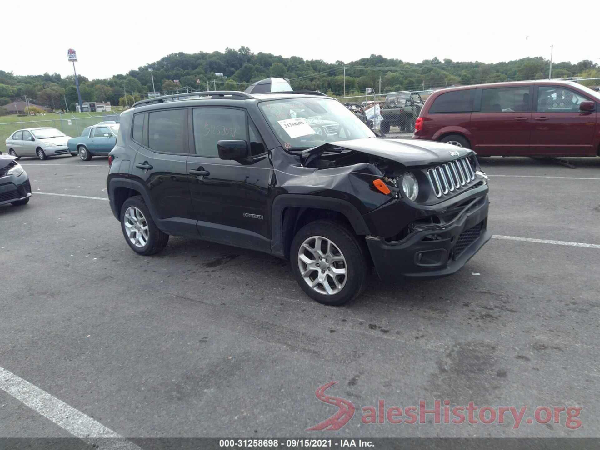 ZACCJBBT3GPE36231 2016 JEEP RENEGADE