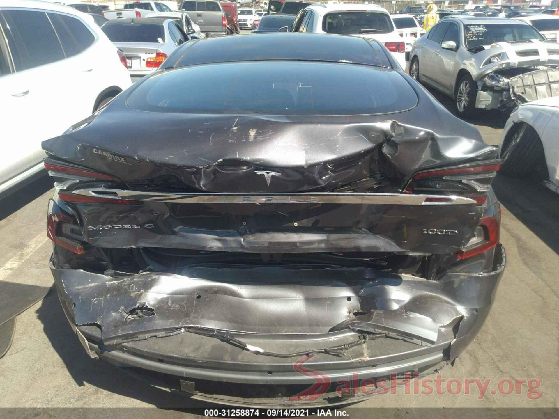 5YJSA1E27HF210274 2017 TESLA MODEL S