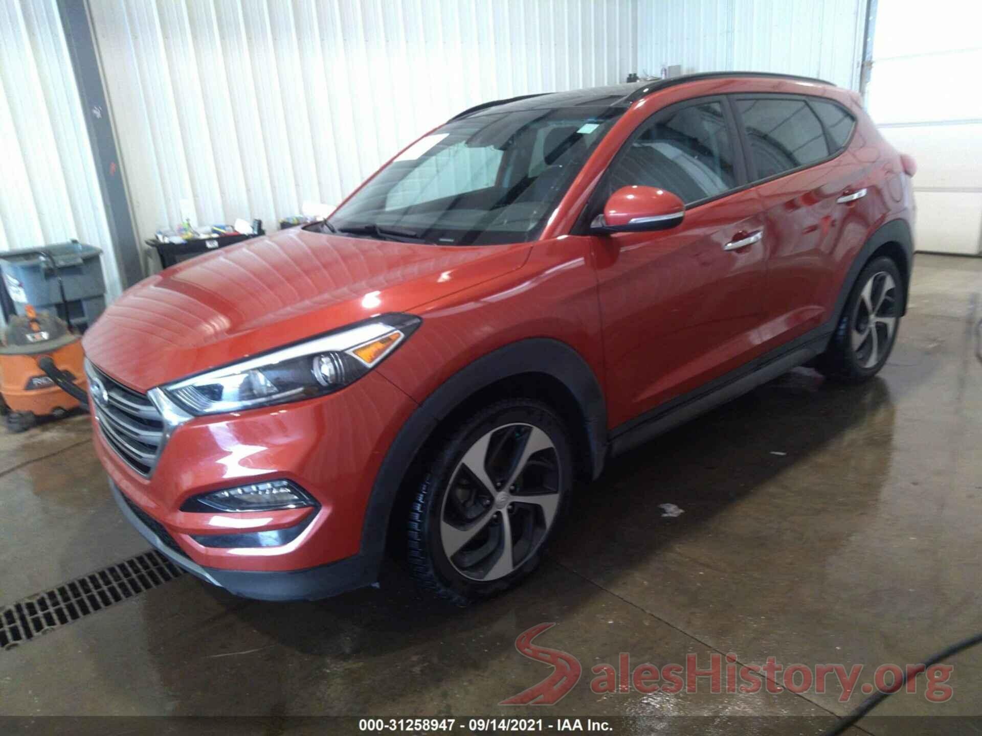 KM8J3CA2XGU240653 2016 HYUNDAI TUCSON