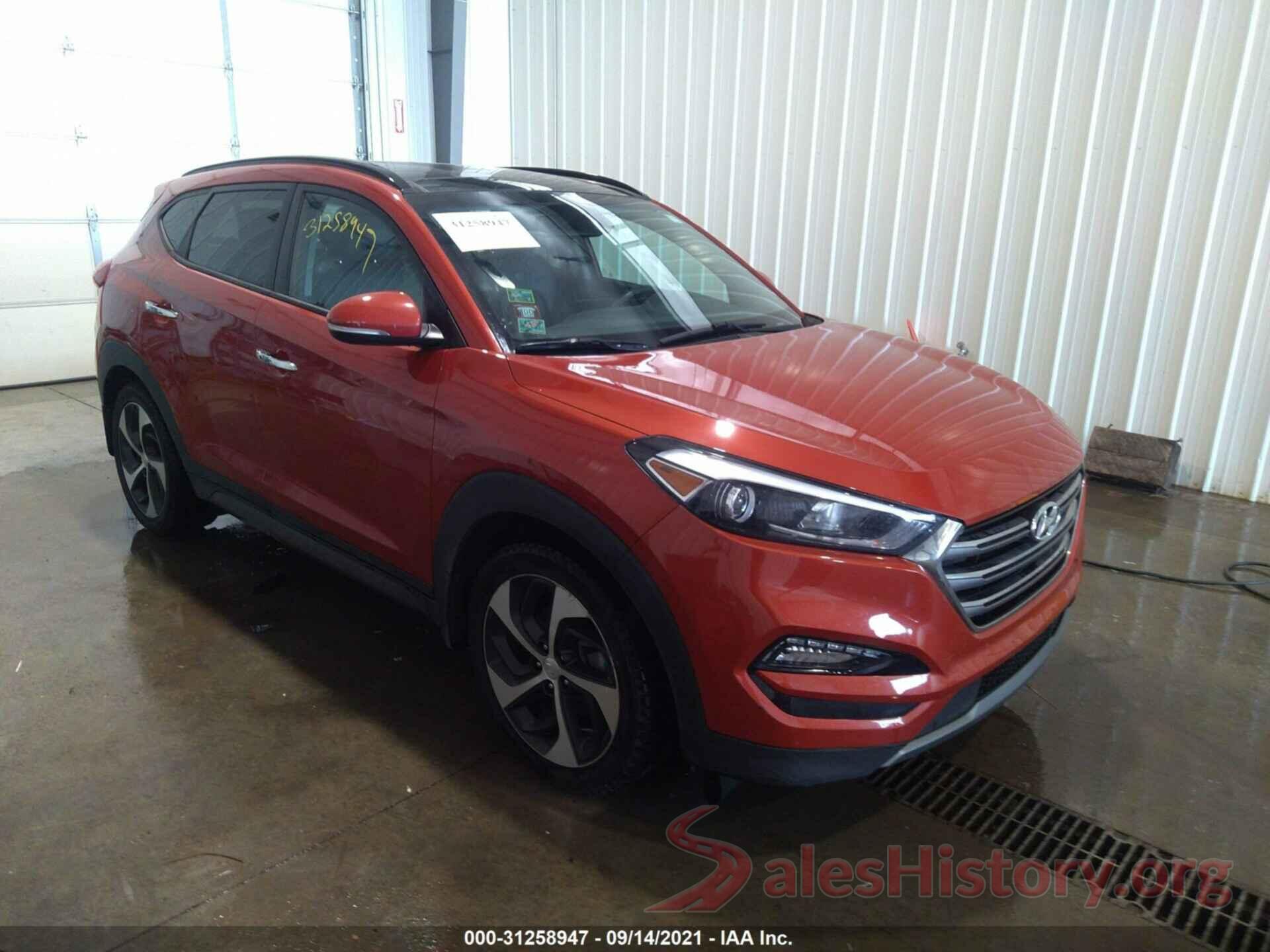 KM8J3CA2XGU240653 2016 HYUNDAI TUCSON