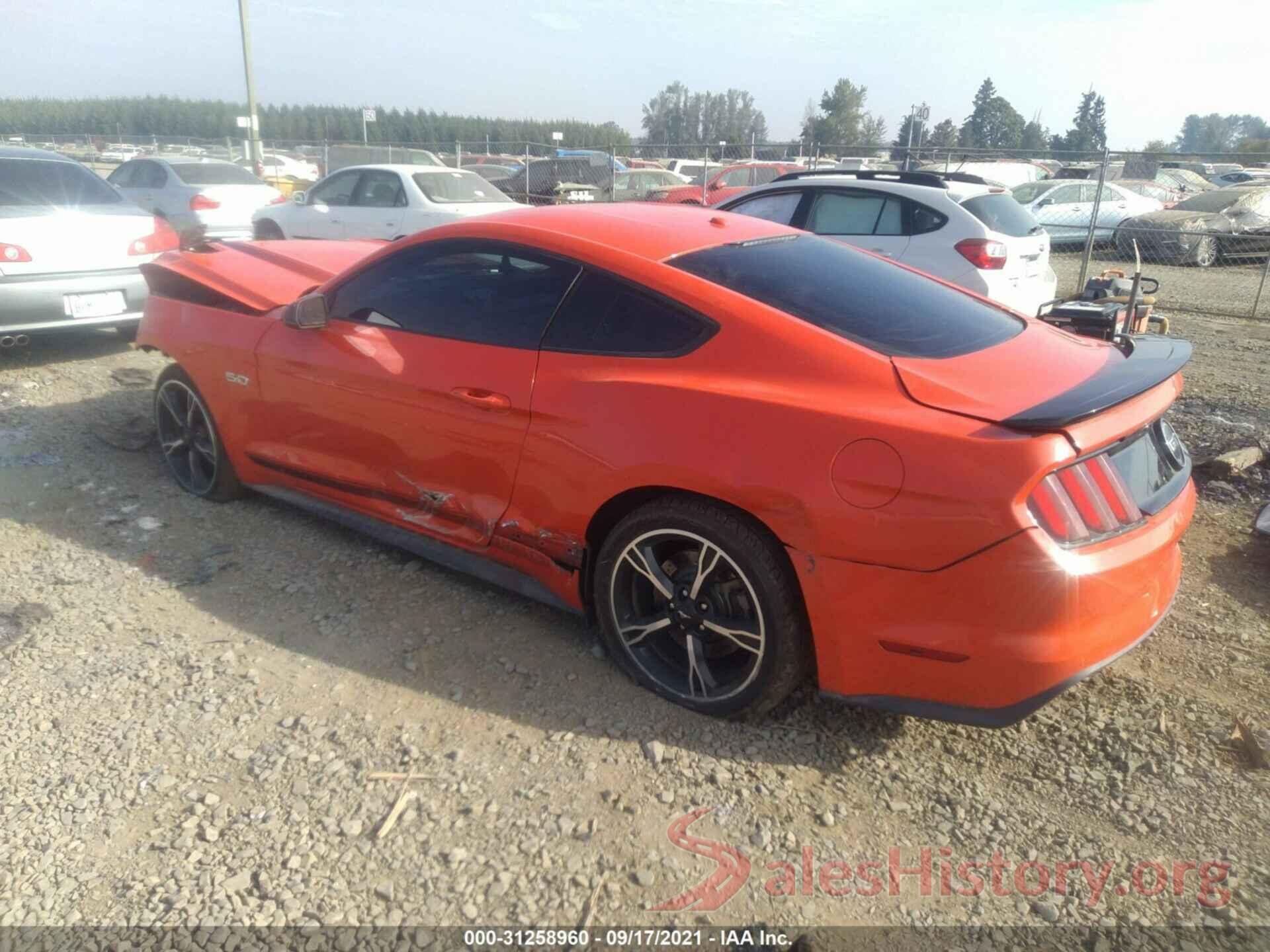 1FA6P8CF9G5274384 2016 FORD MUSTANG