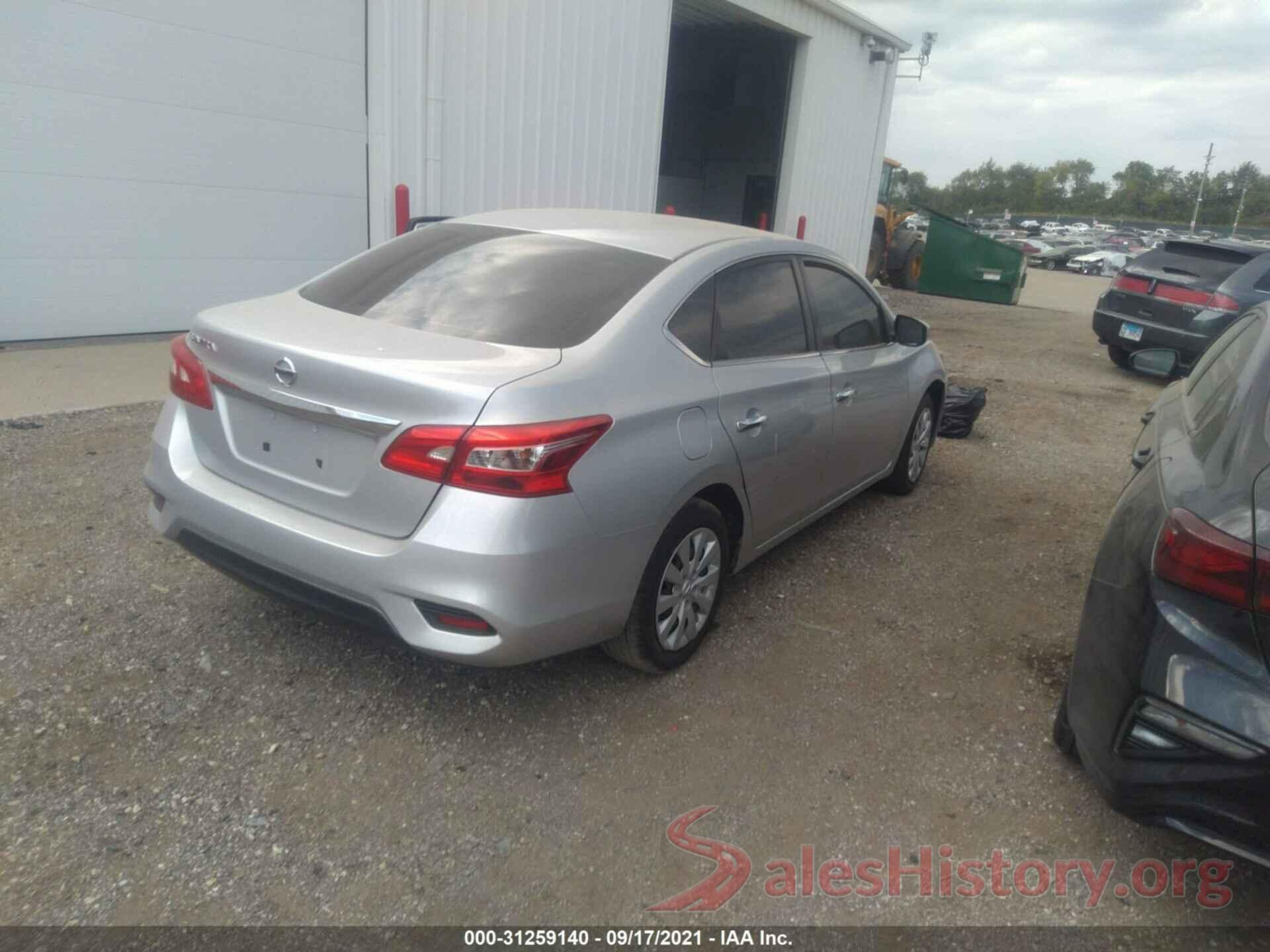 3N1AB7AP1KY302055 2019 NISSAN SENTRA