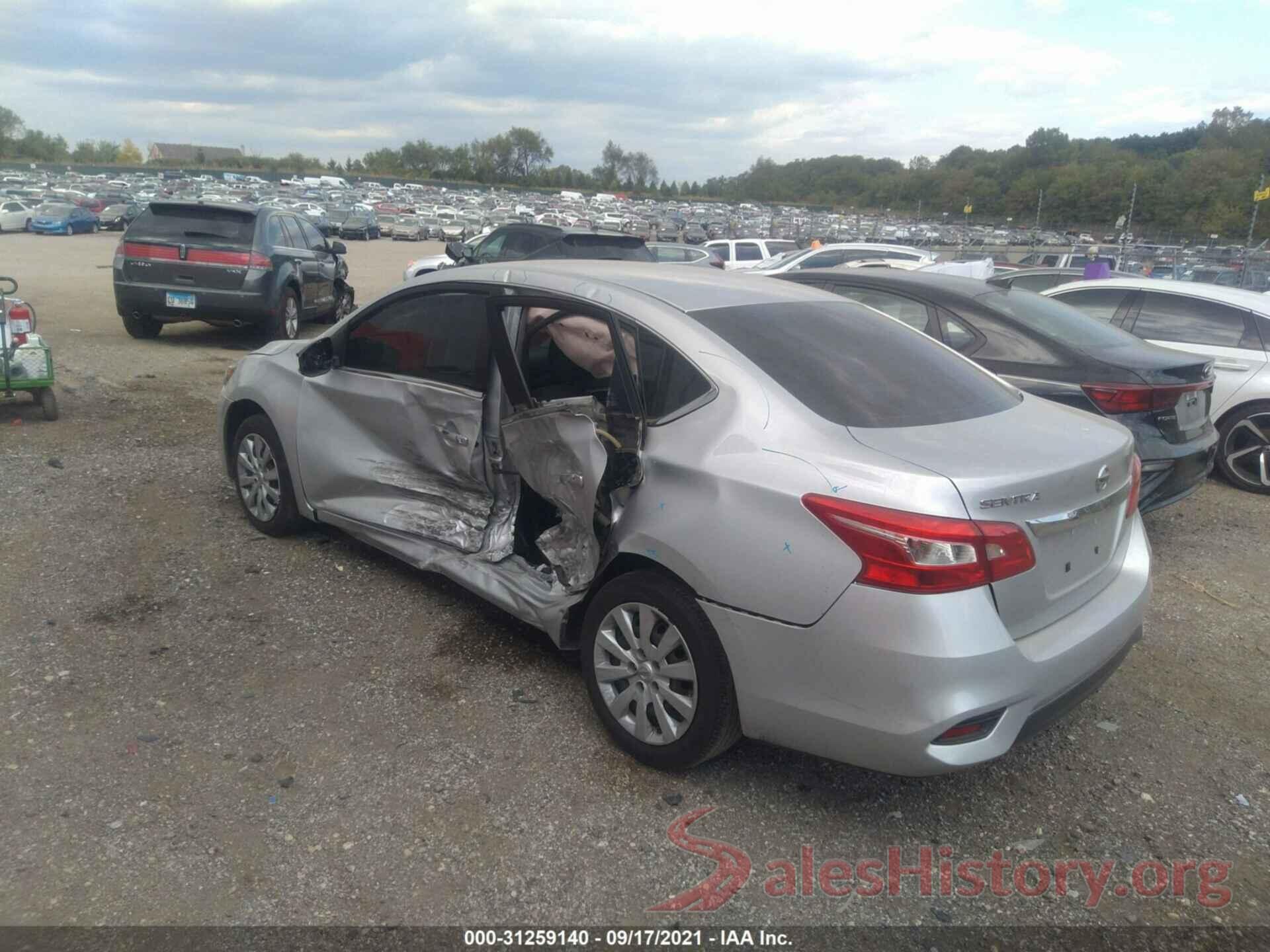 3N1AB7AP1KY302055 2019 NISSAN SENTRA