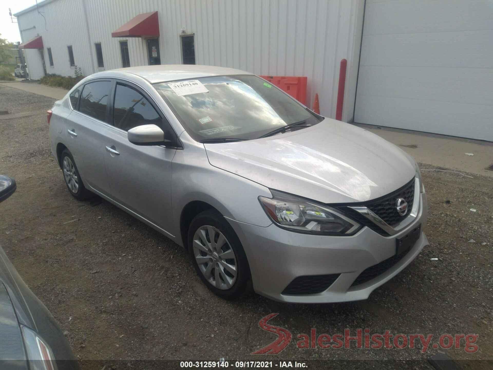 3N1AB7AP1KY302055 2019 NISSAN SENTRA