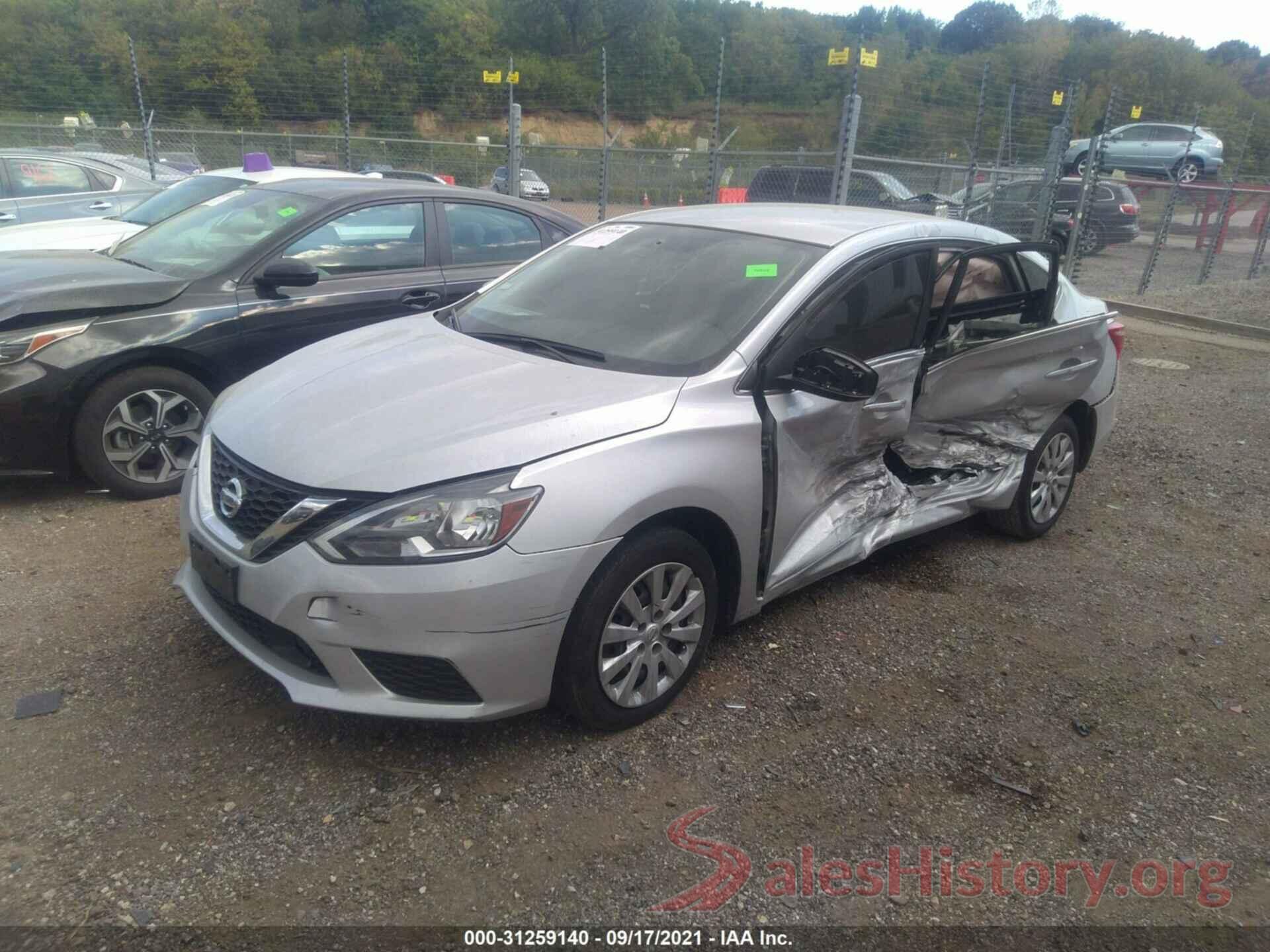 3N1AB7AP1KY302055 2019 NISSAN SENTRA