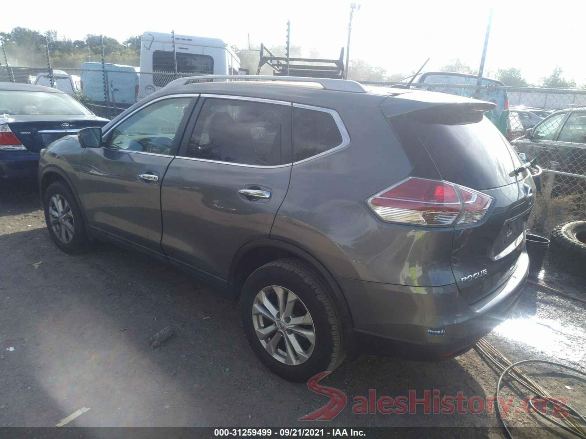 5N1AT2MV9GC858150 2016 NISSAN ROGUE