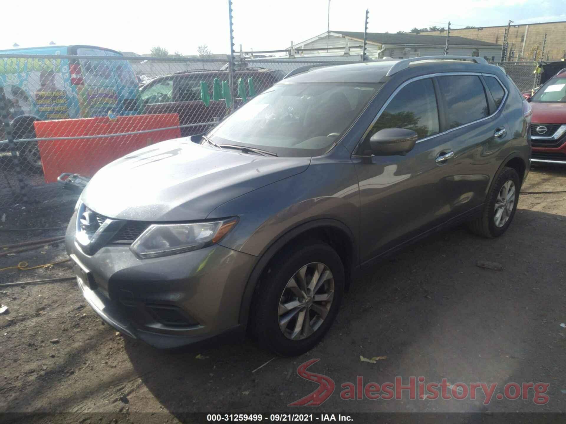 5N1AT2MV9GC858150 2016 NISSAN ROGUE