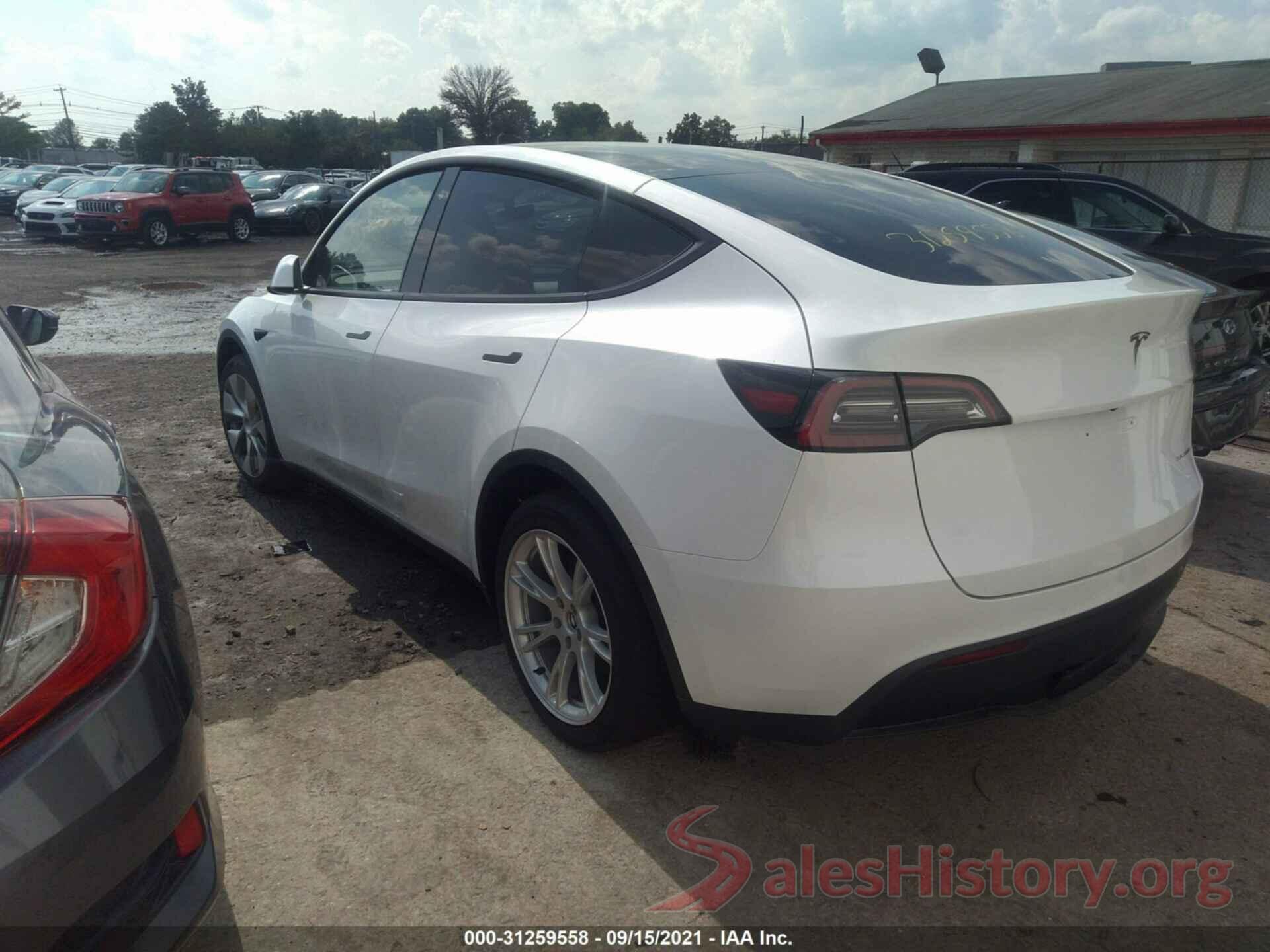 5YJYGDEEXMF228704 2021 TESLA MODEL Y