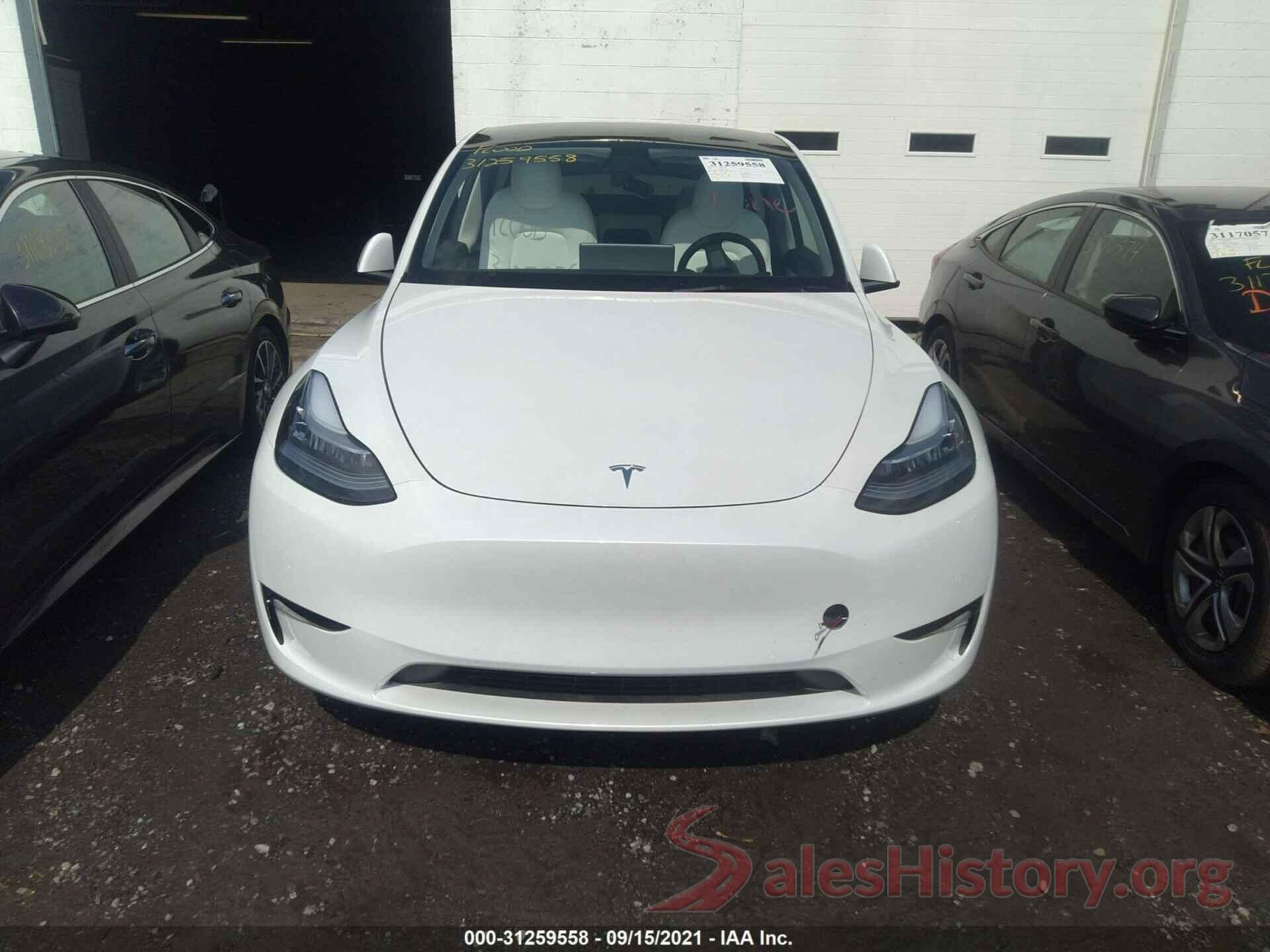 5YJYGDEEXMF228704 2021 TESLA MODEL Y