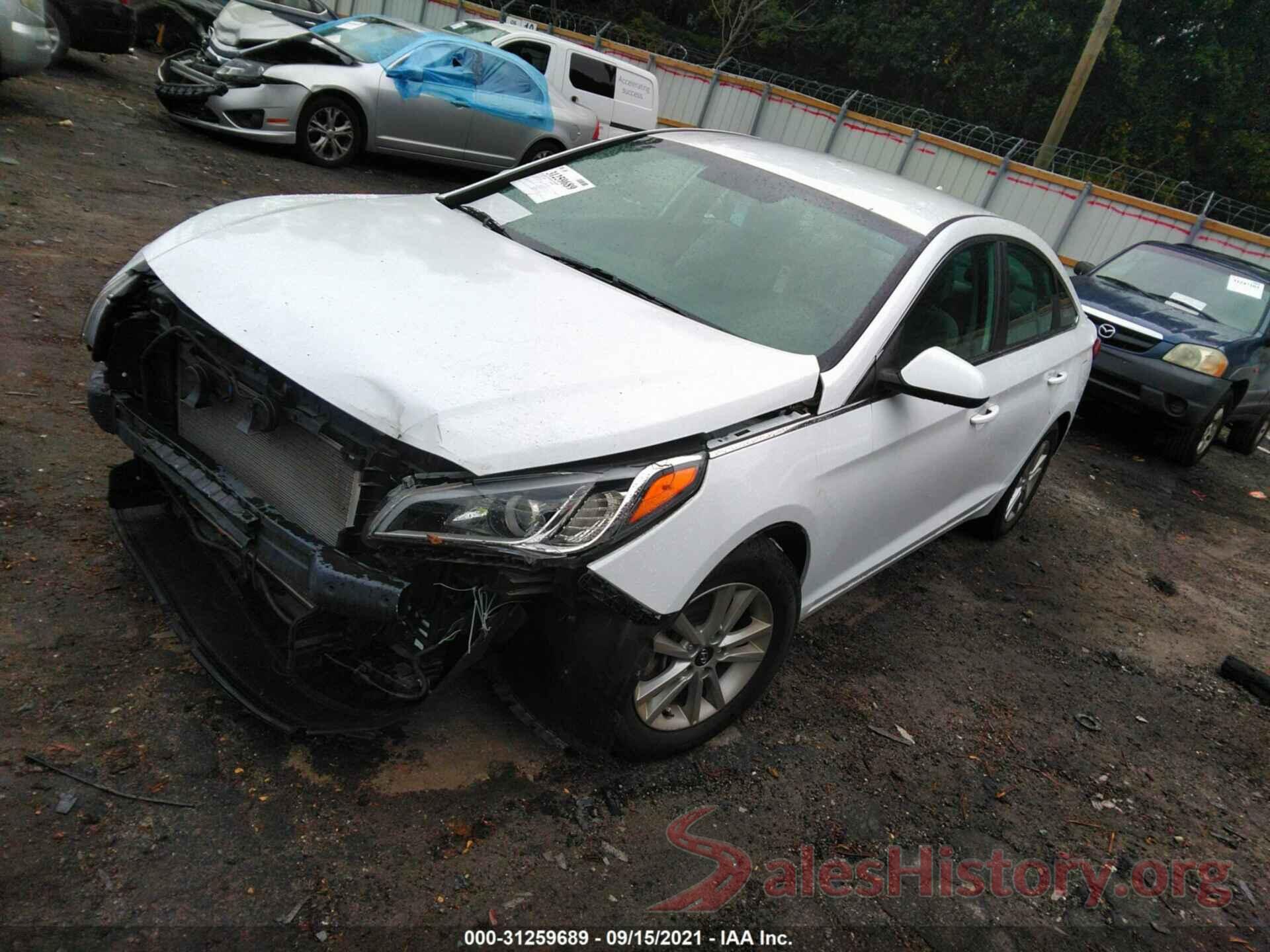 5NPE24AF2HH501318 2017 HYUNDAI SONATA