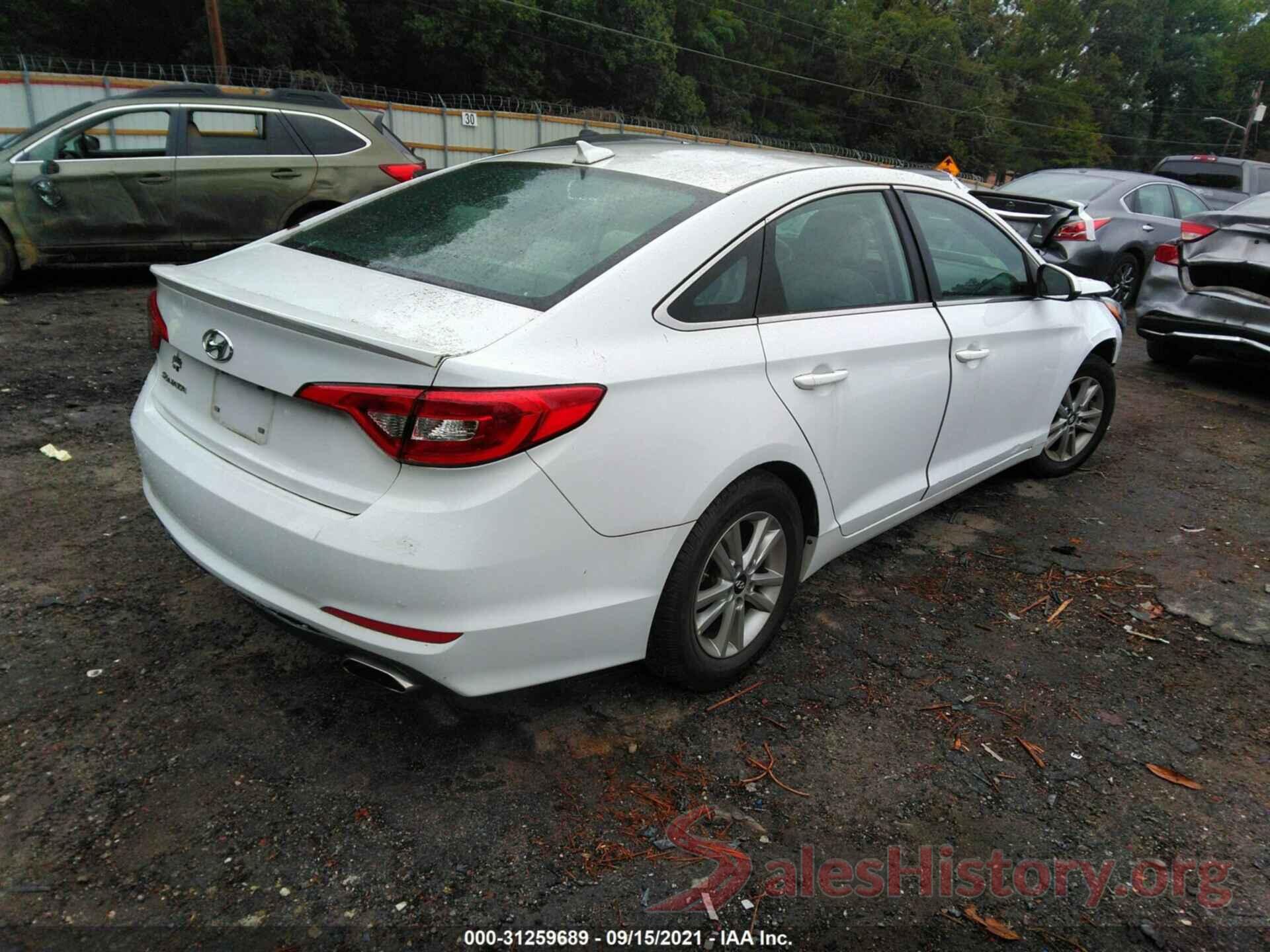 5NPE24AF2HH501318 2017 HYUNDAI SONATA