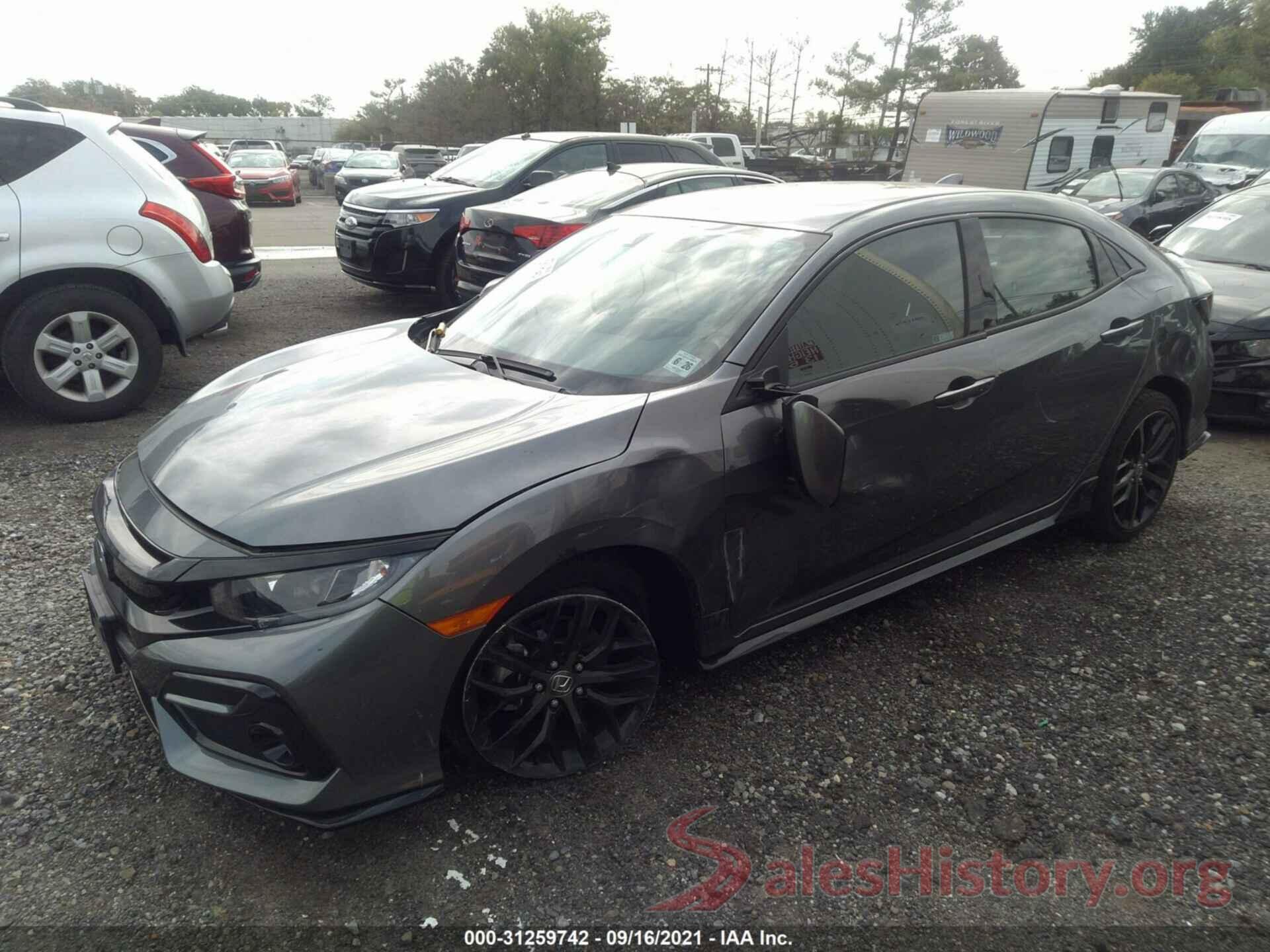 SHHFK7H46MU410280 2021 HONDA CIVIC HATCHBACK