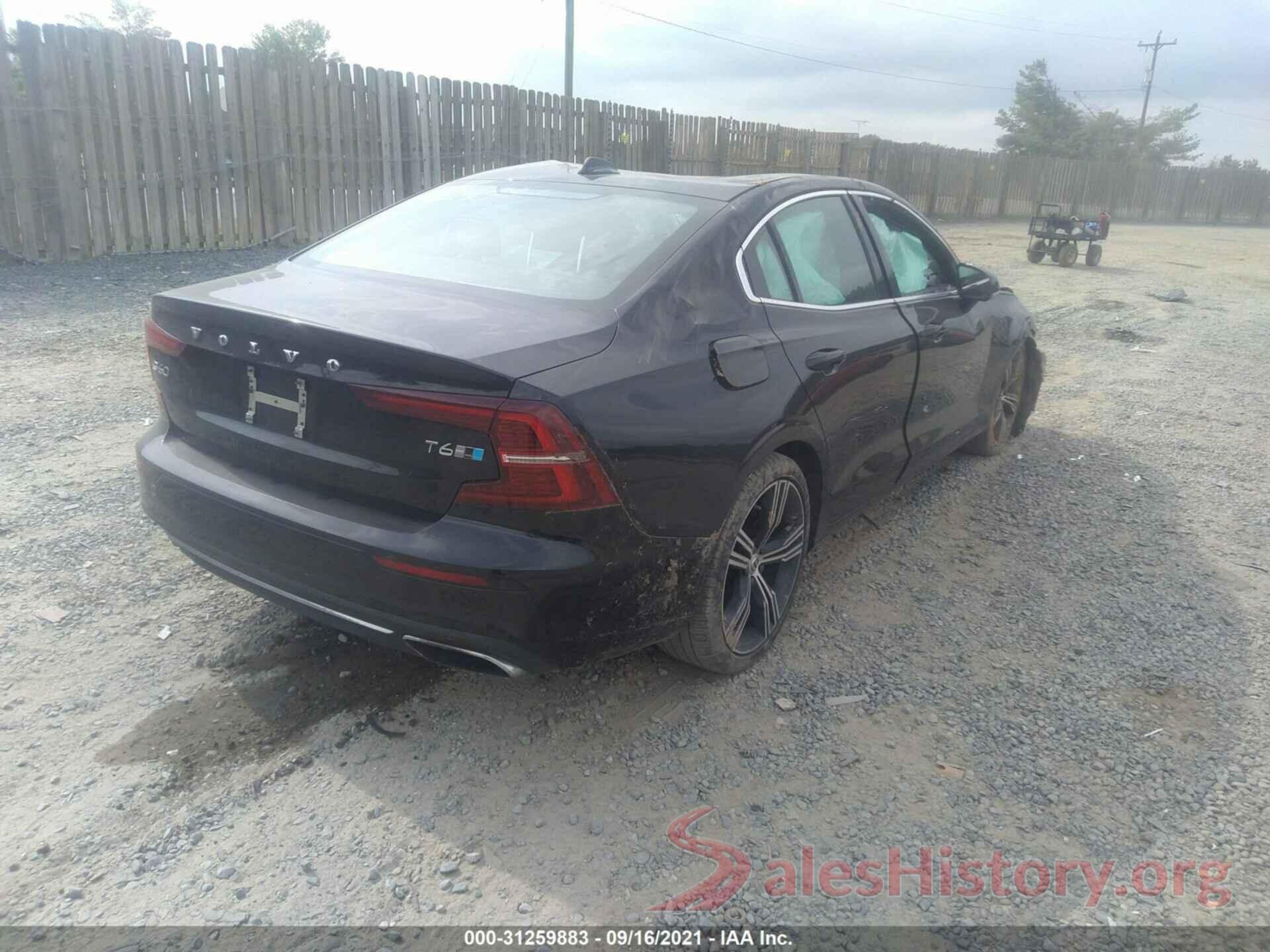 7JRA22TL2KG002814 2019 VOLVO S60