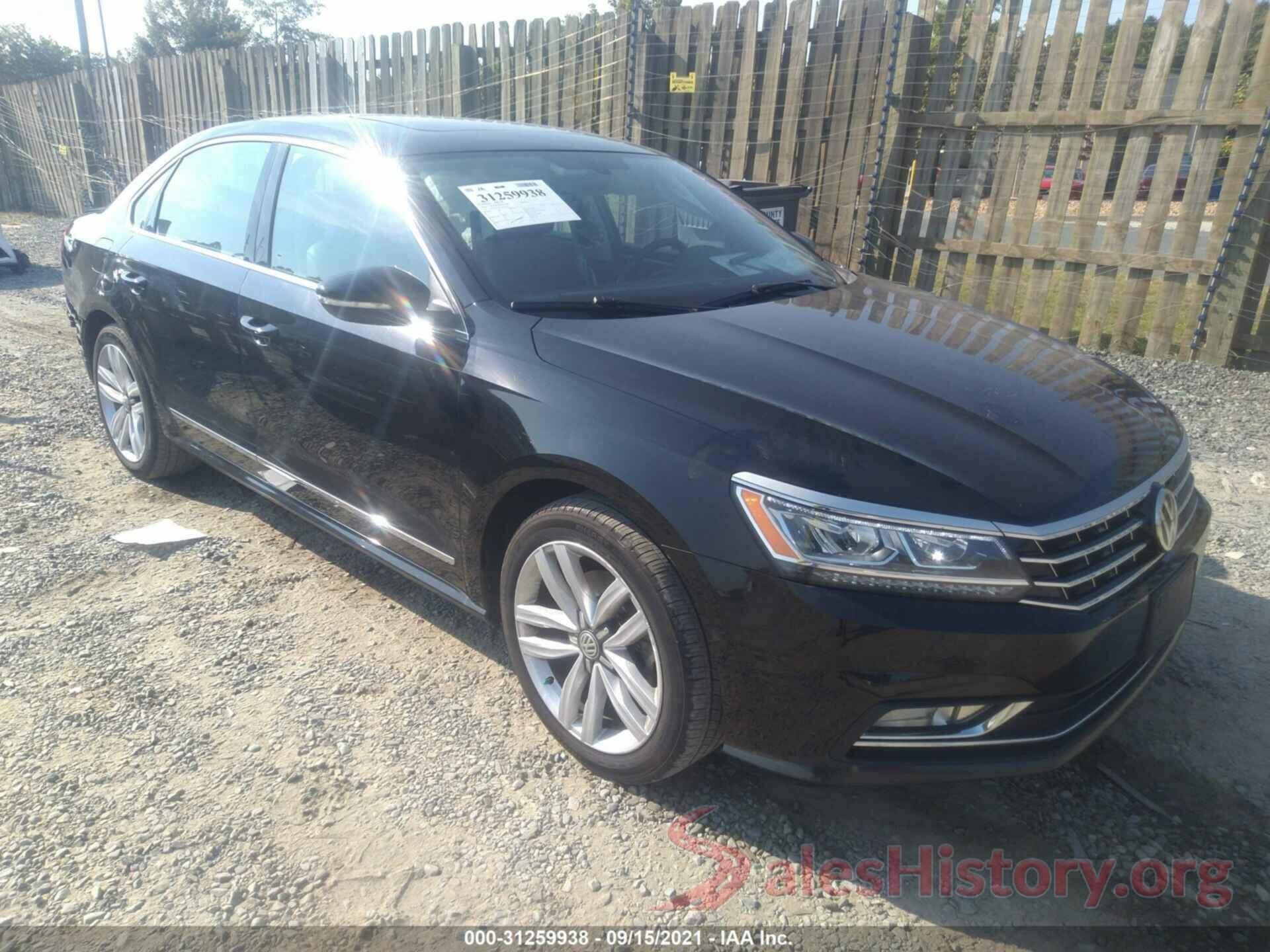 1VWCT7A30GC067225 2016 VOLKSWAGEN PASSAT