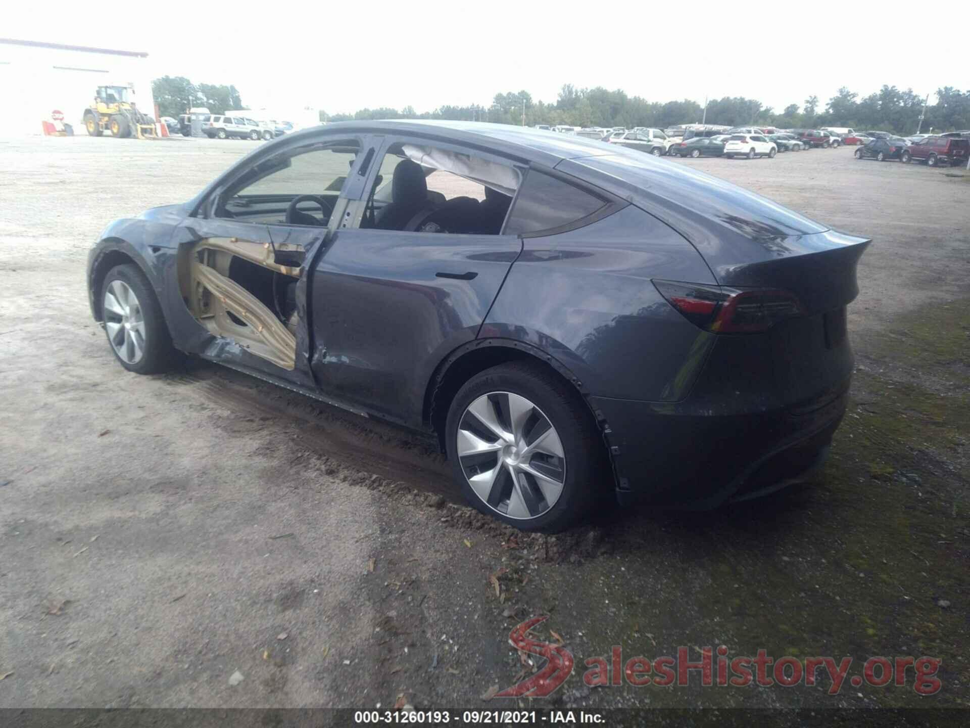 5YJYGDEE1MF146800 2021 TESLA MODEL Y