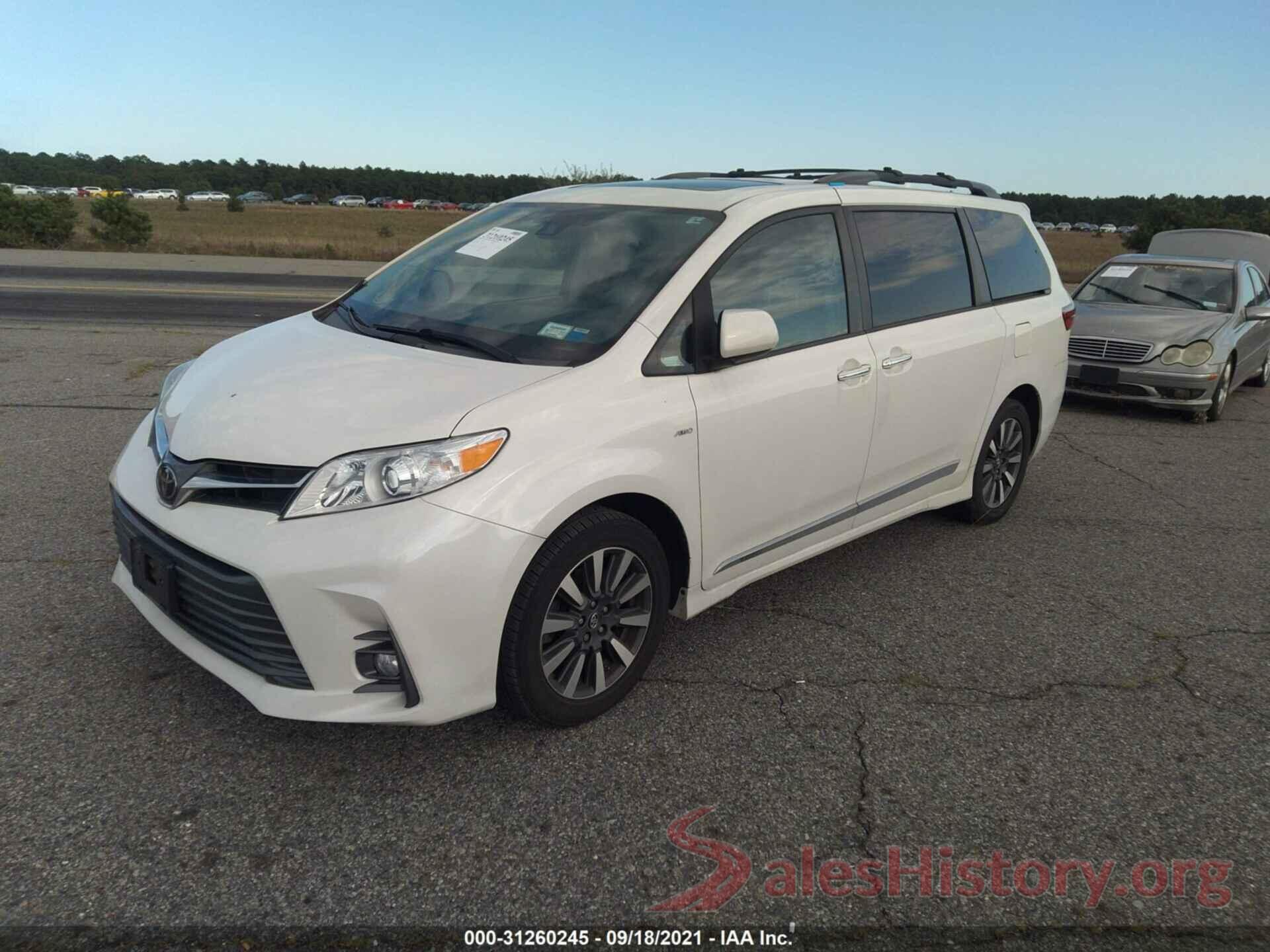 5TDDZ3DC1JS200770 2018 TOYOTA SIENNA