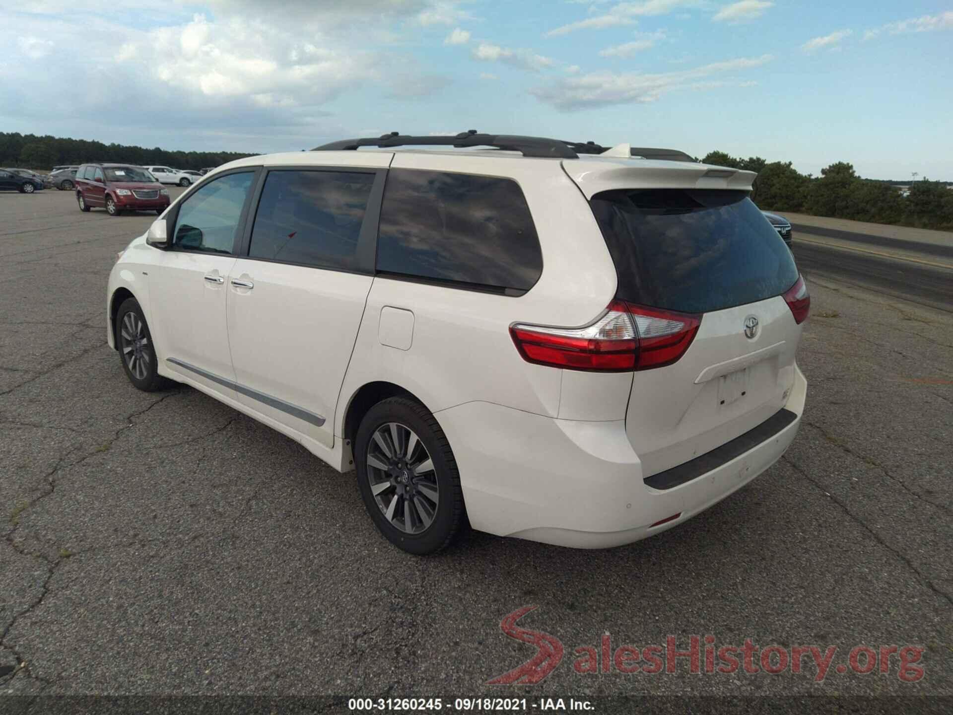 5TDDZ3DC1JS200770 2018 TOYOTA SIENNA