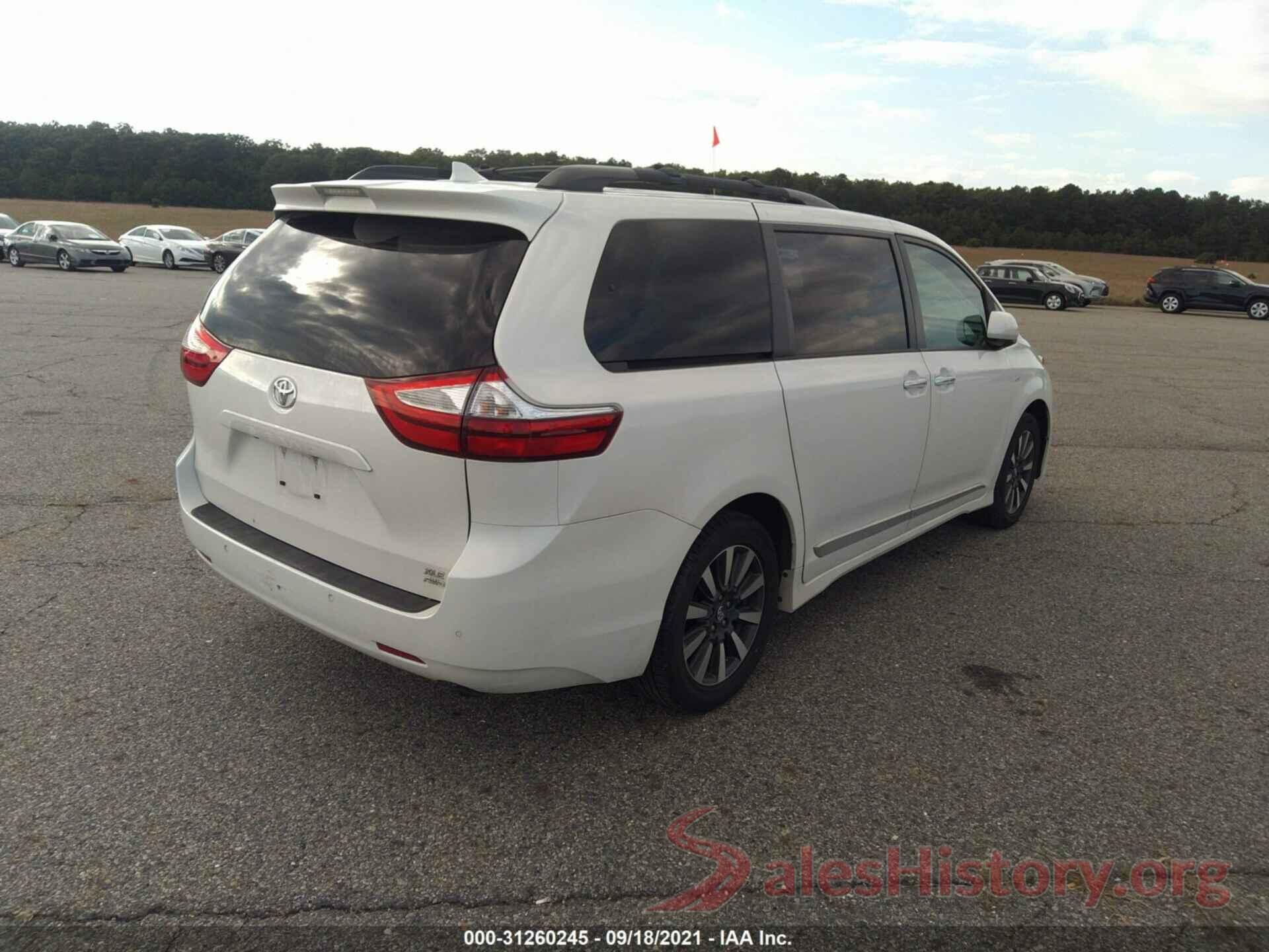 5TDDZ3DC1JS200770 2018 TOYOTA SIENNA