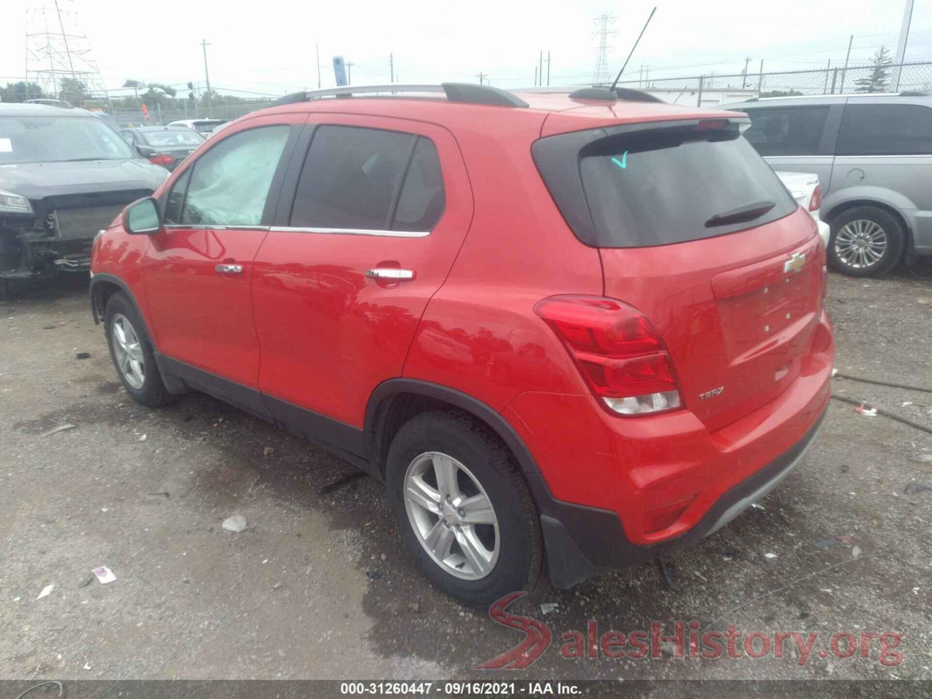 KL7CJLSB2LB342453 2020 CHEVROLET TRAX