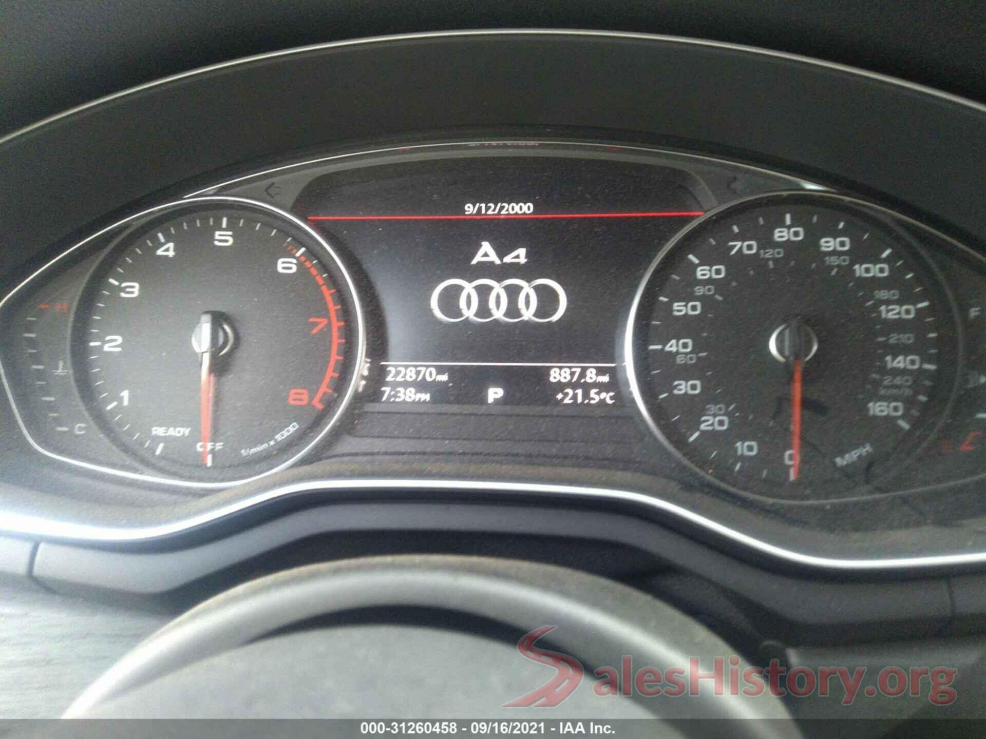 WAUKMAF45JA148943 2018 AUDI A4