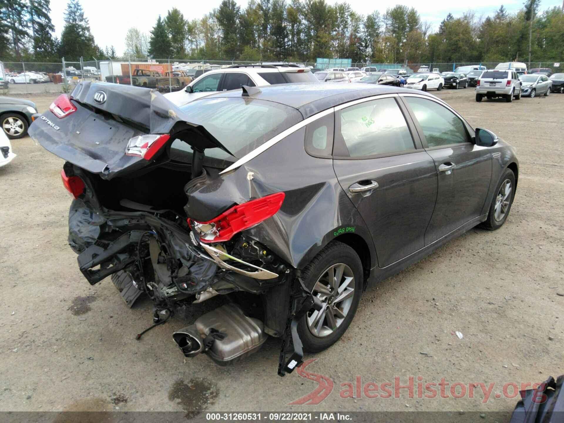 5XXGT4L39KG284314 2019 KIA OPTIMA