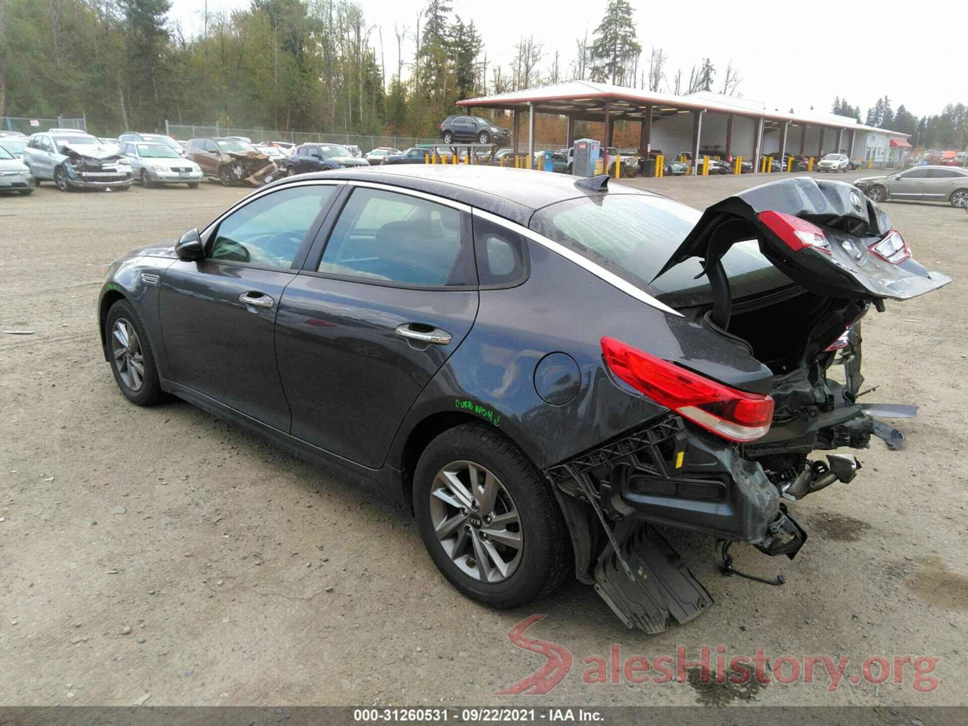 5XXGT4L39KG284314 2019 KIA OPTIMA