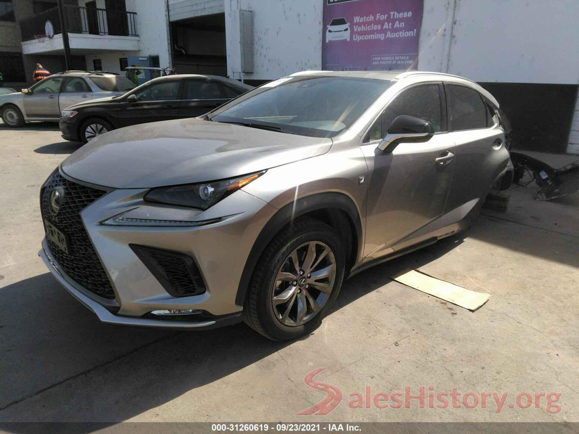 JTJSARBZ7M2185953 2021 LEXUS NX