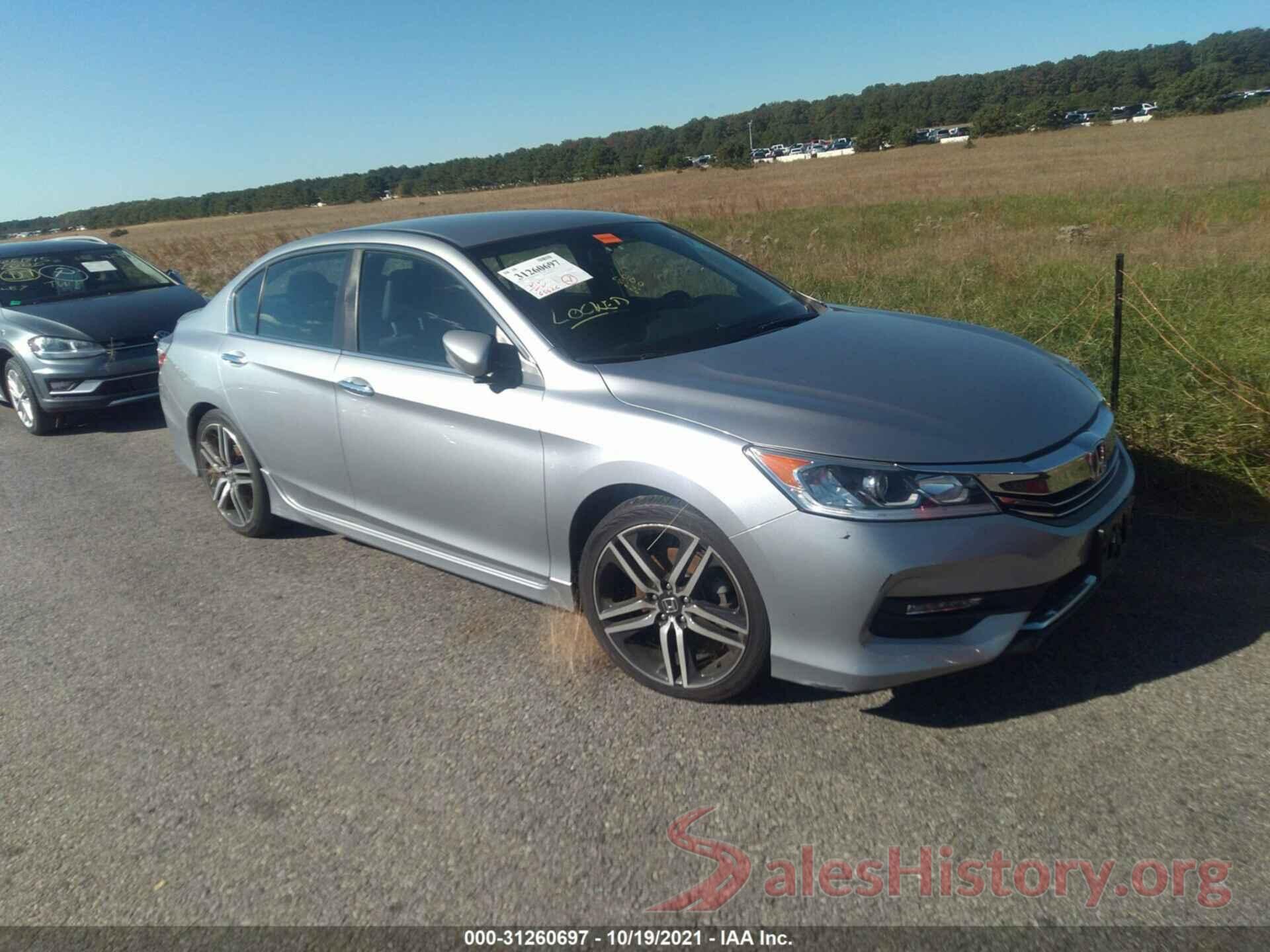 1HGCR2F56GA180074 2016 HONDA ACCORD SEDAN