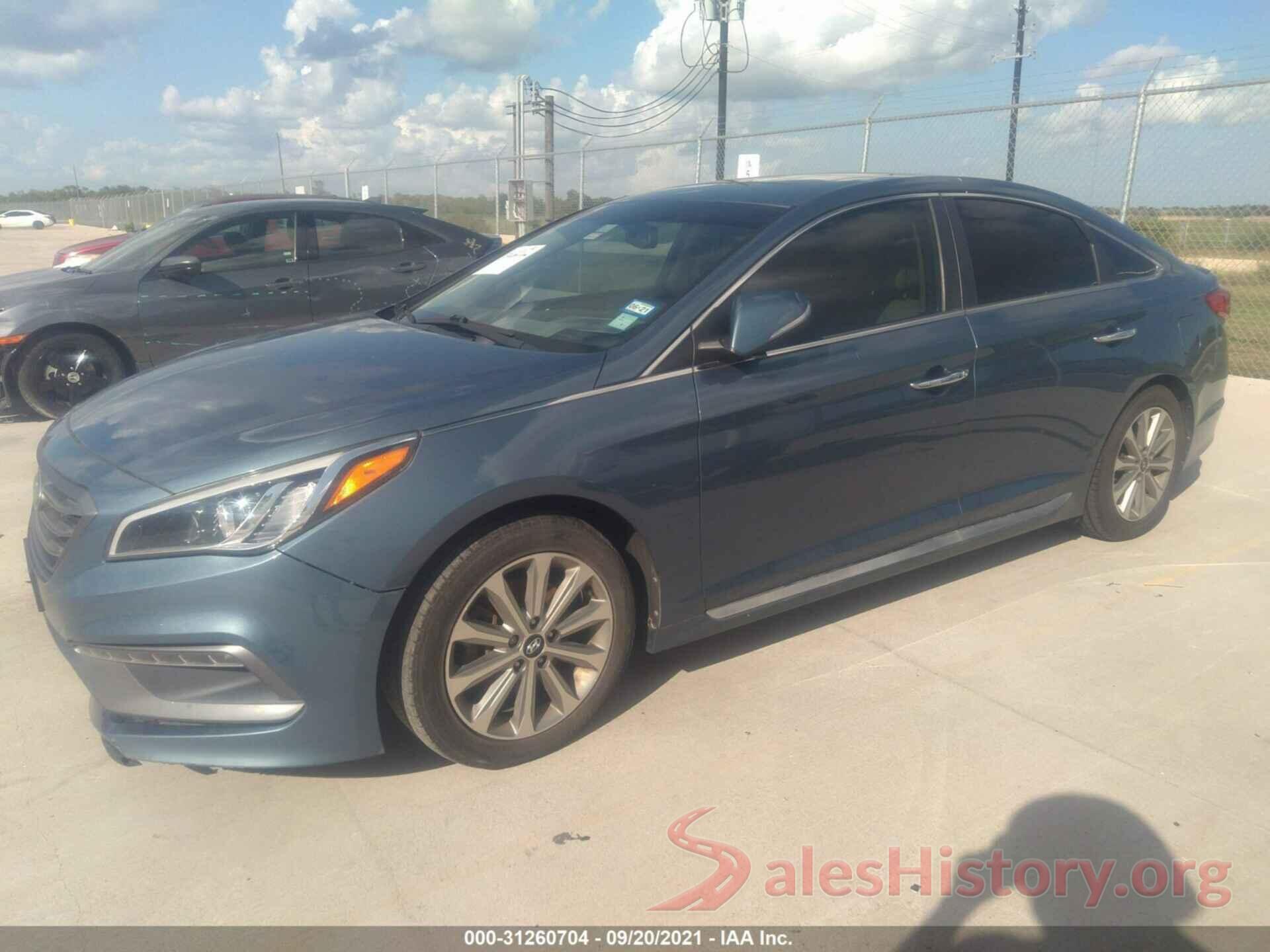 5NPE34AFXGH434740 2016 HYUNDAI SONATA