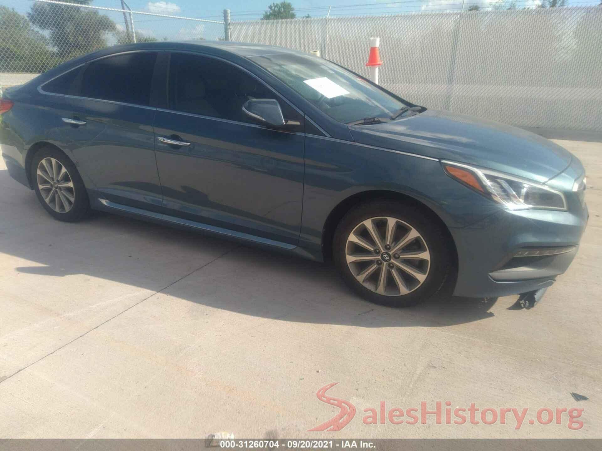 5NPE34AFXGH434740 2016 HYUNDAI SONATA