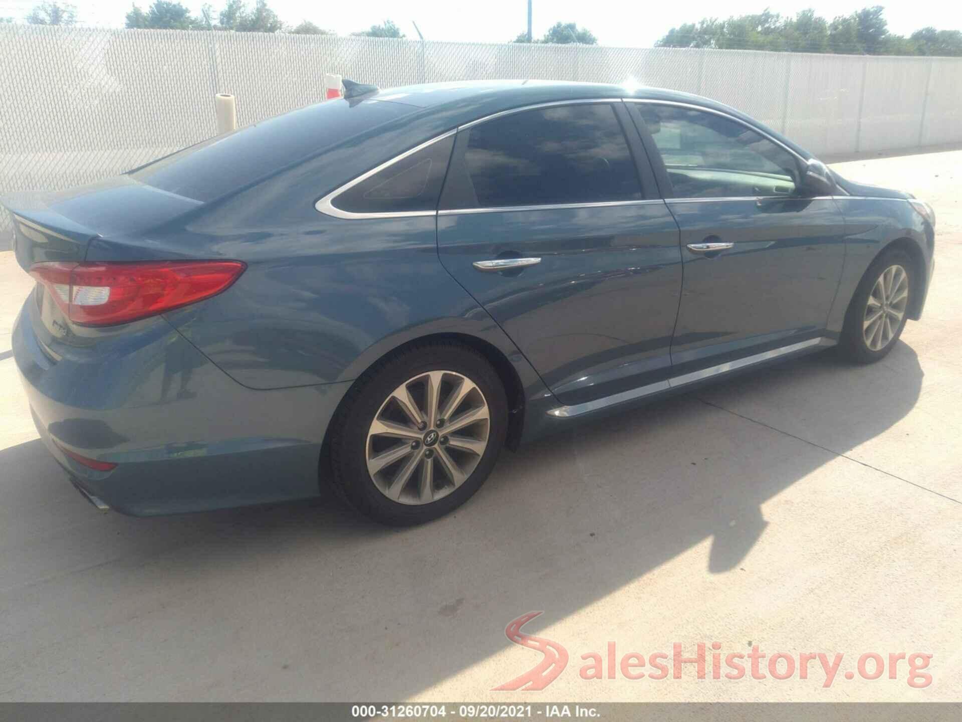 5NPE34AFXGH434740 2016 HYUNDAI SONATA