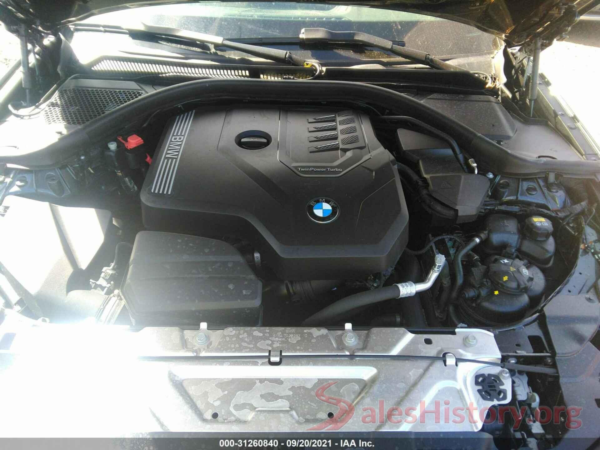 WBA5R7C08LFH48836 2020 BMW 3 SERIES