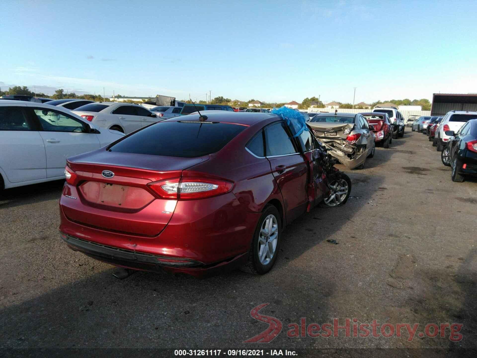 1FA6P0H71G5115345 2016 FORD FUSION