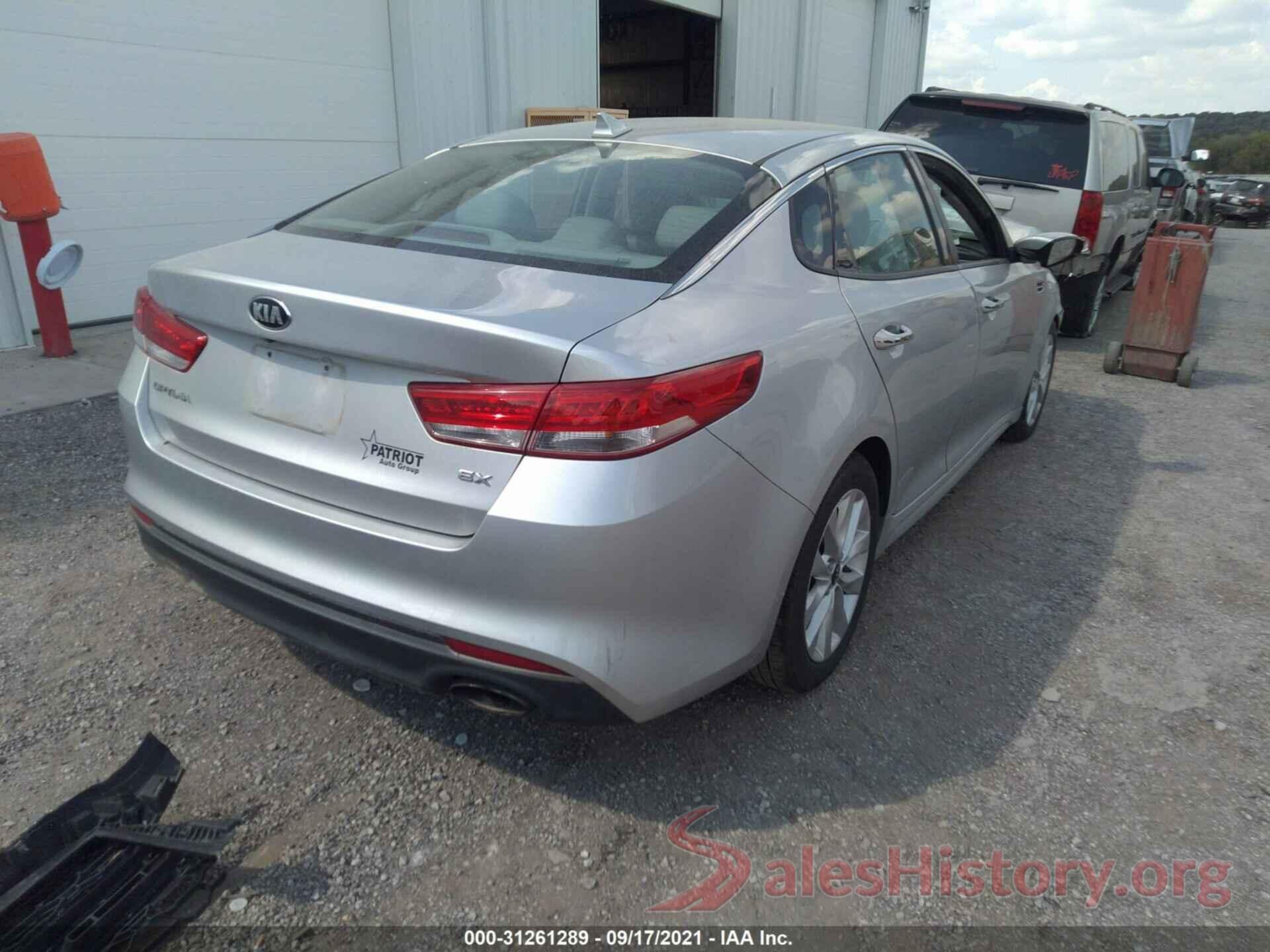 5XXGU4L34GG057469 2016 KIA OPTIMA