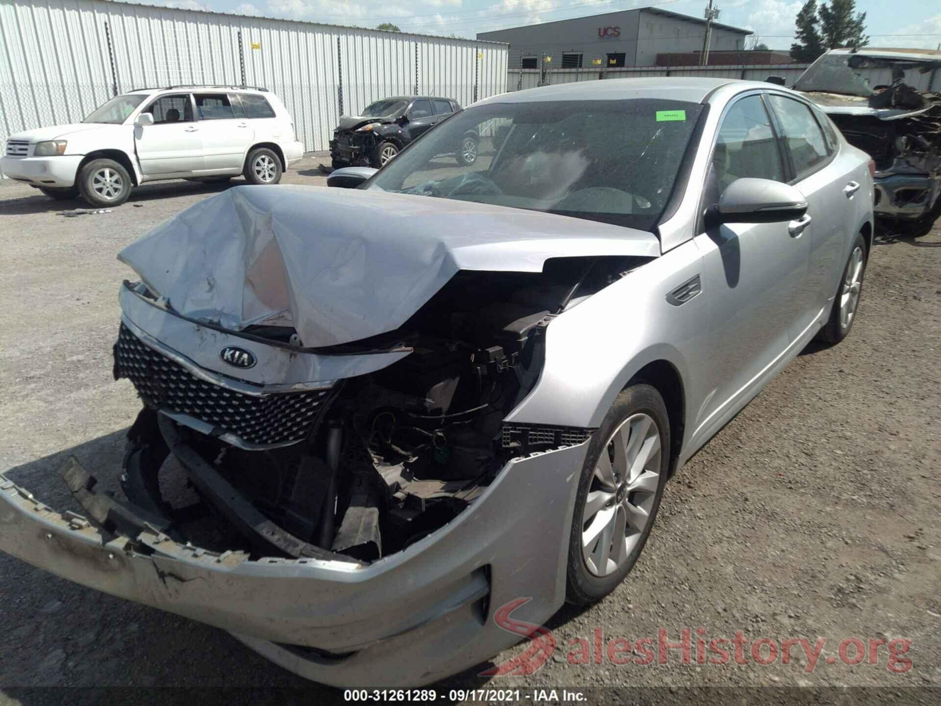 5XXGU4L34GG057469 2016 KIA OPTIMA