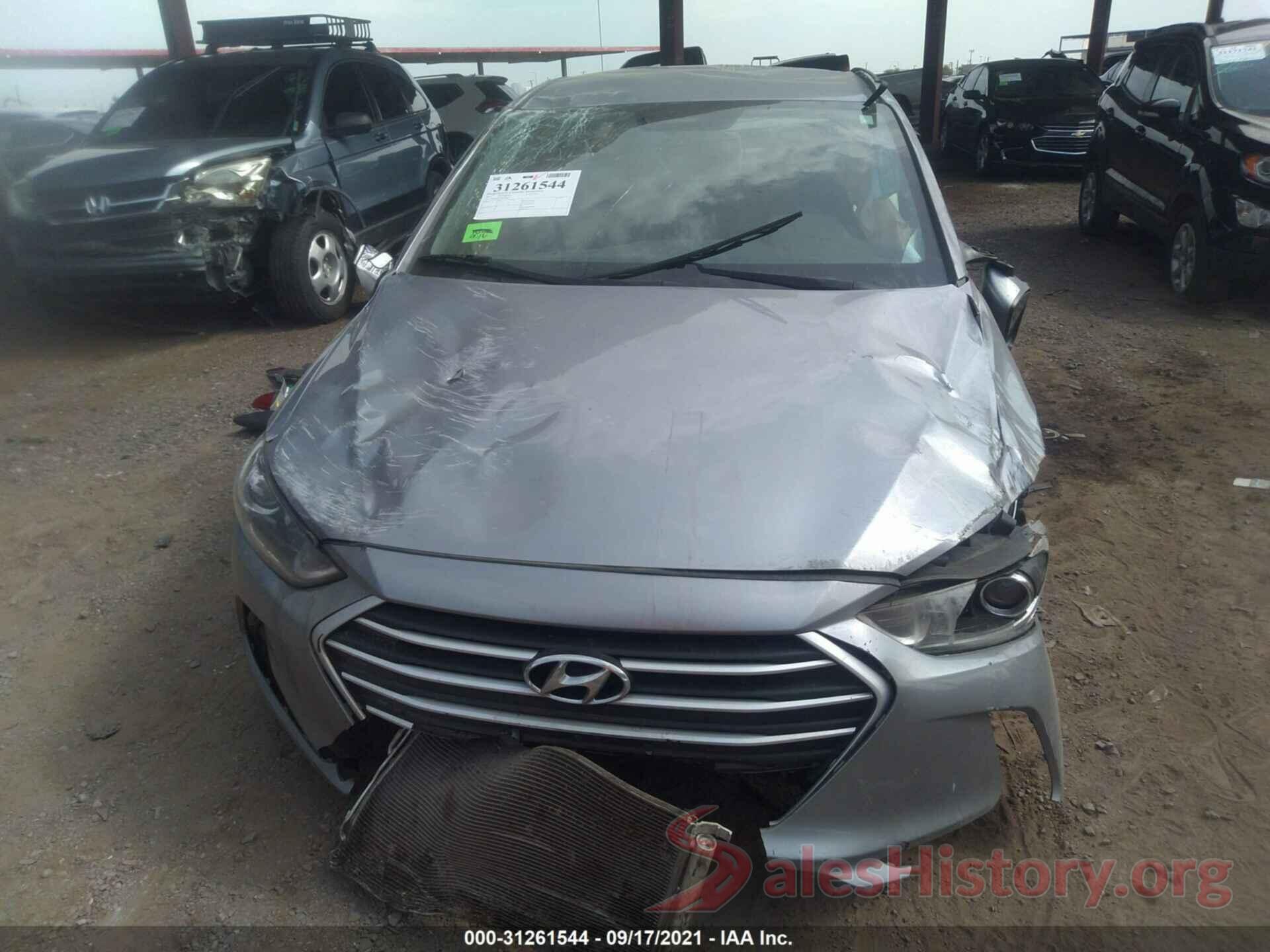 5NPD74LF0HH164688 2017 HYUNDAI ELANTRA