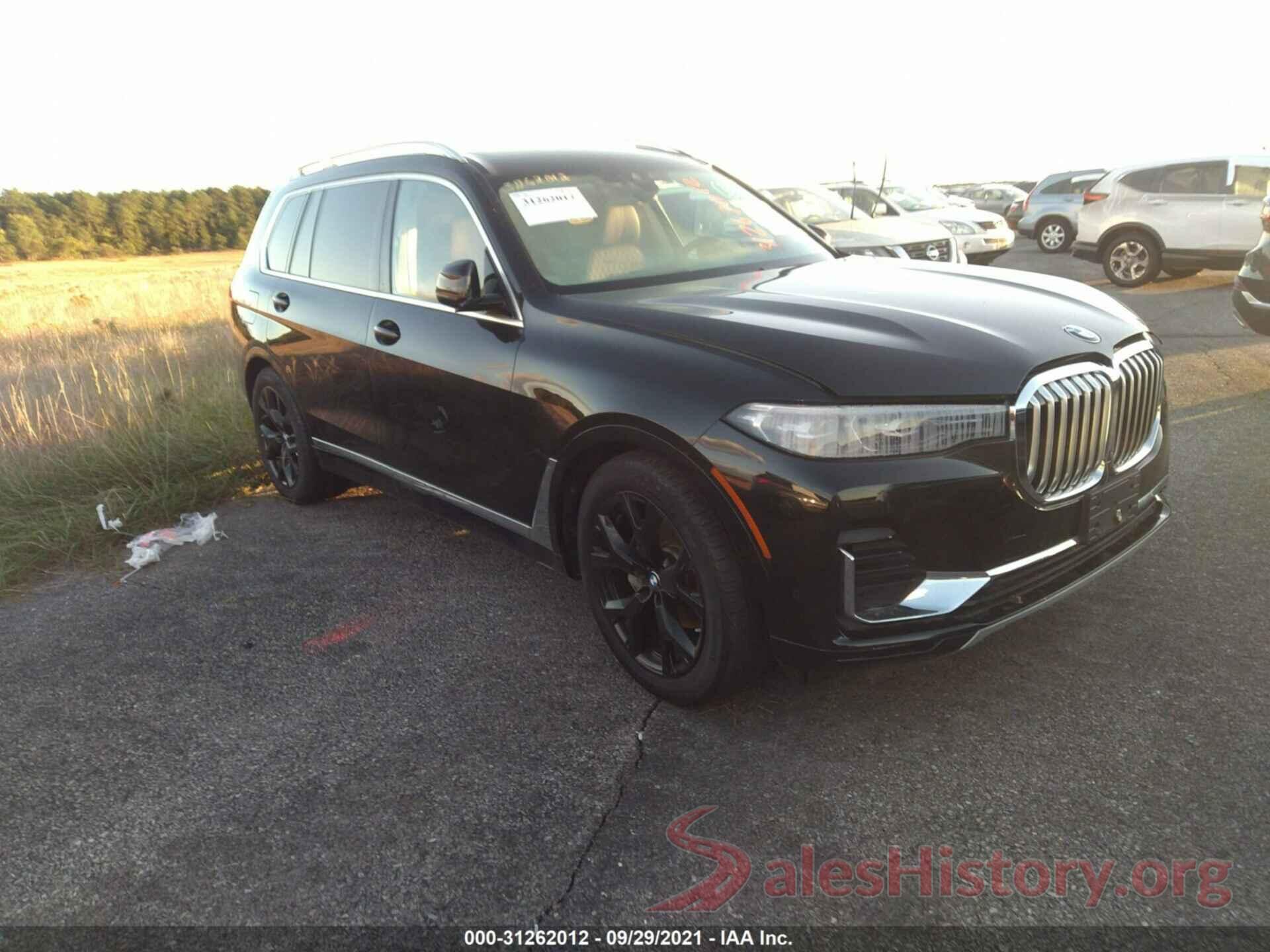 5UXCW2C55KL087571 2019 BMW X7