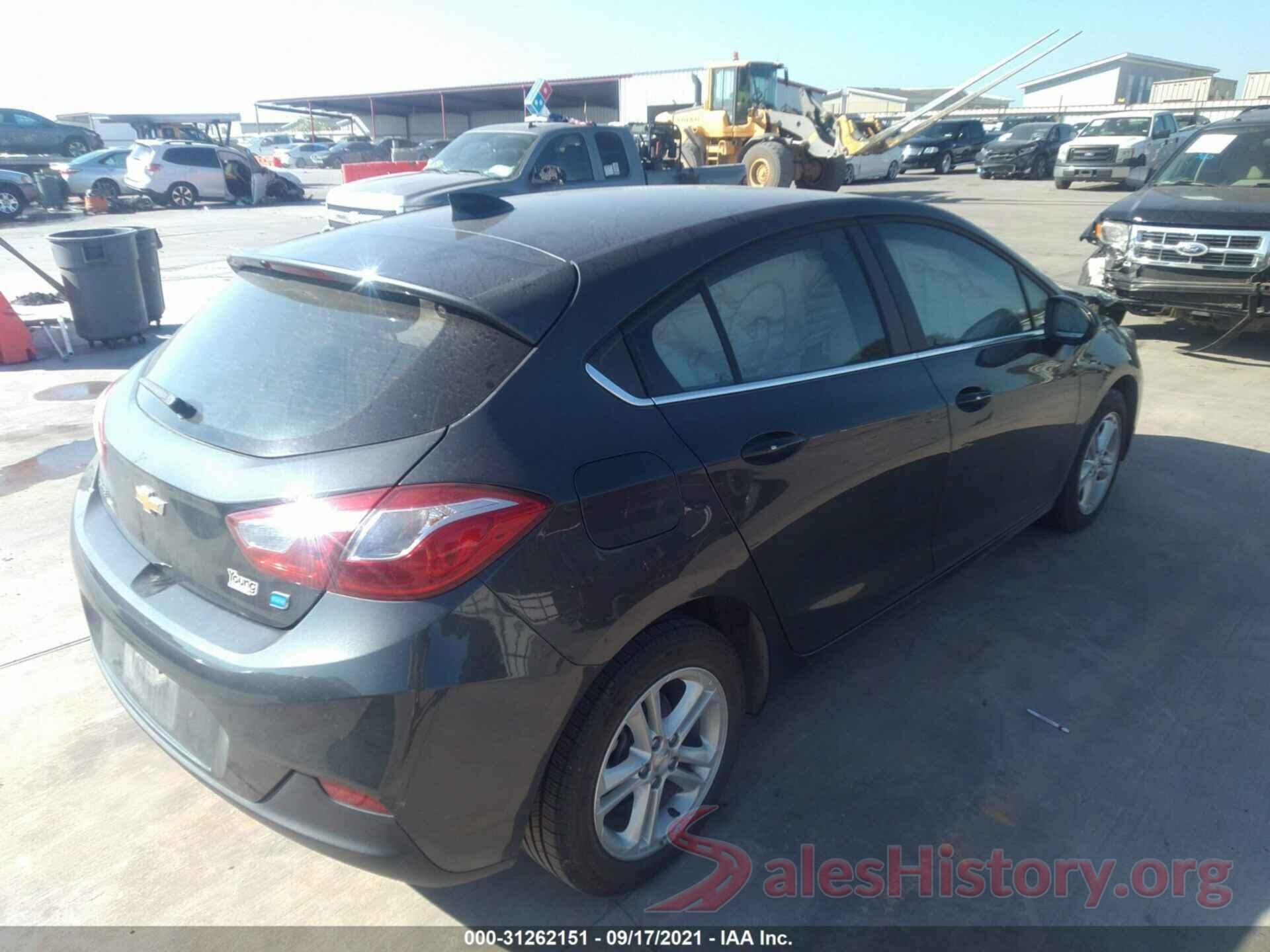 3G1BH6SE5JS565201 2018 CHEVROLET CRUZE