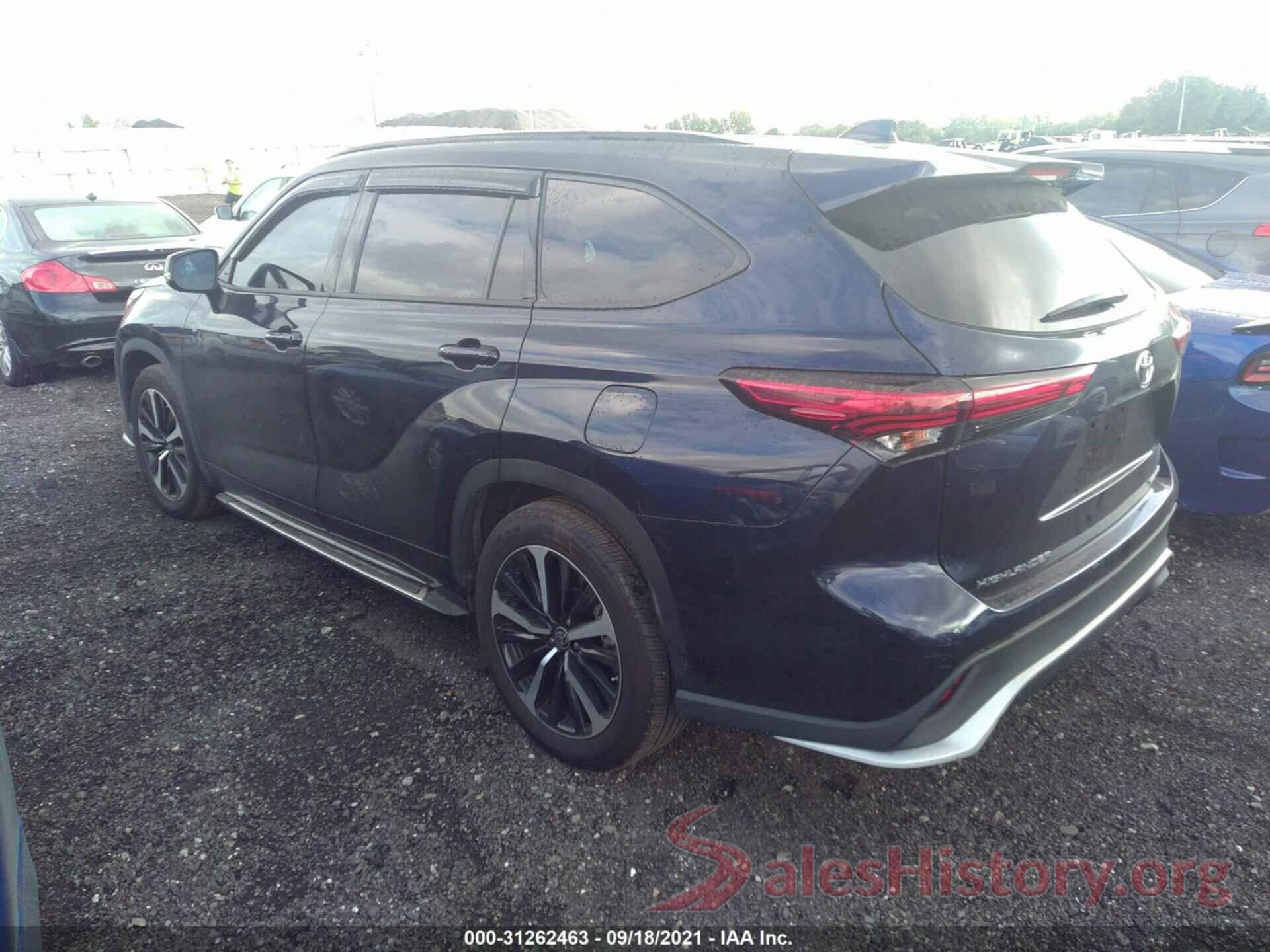 5TDLZRBHXMS086575 2021 TOYOTA HIGHLANDER