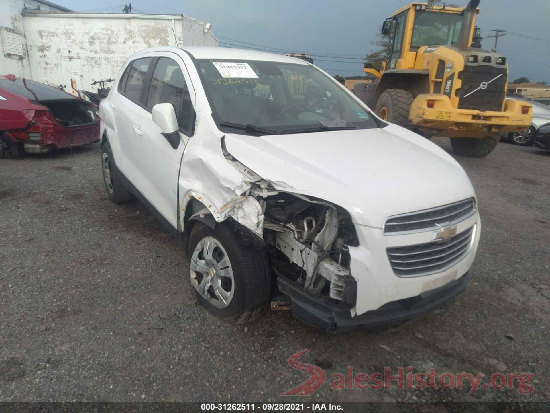 KL7CJKSB3GB504977 2016 CHEVROLET TRAX