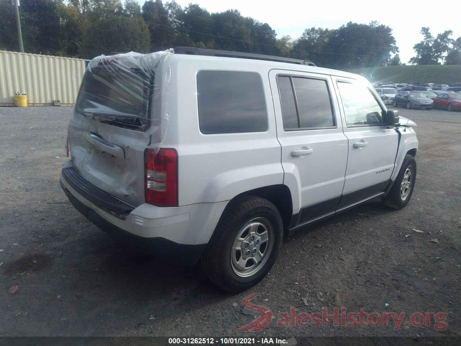 1C4NJPBB6GD770619 2016 JEEP PATRIOT